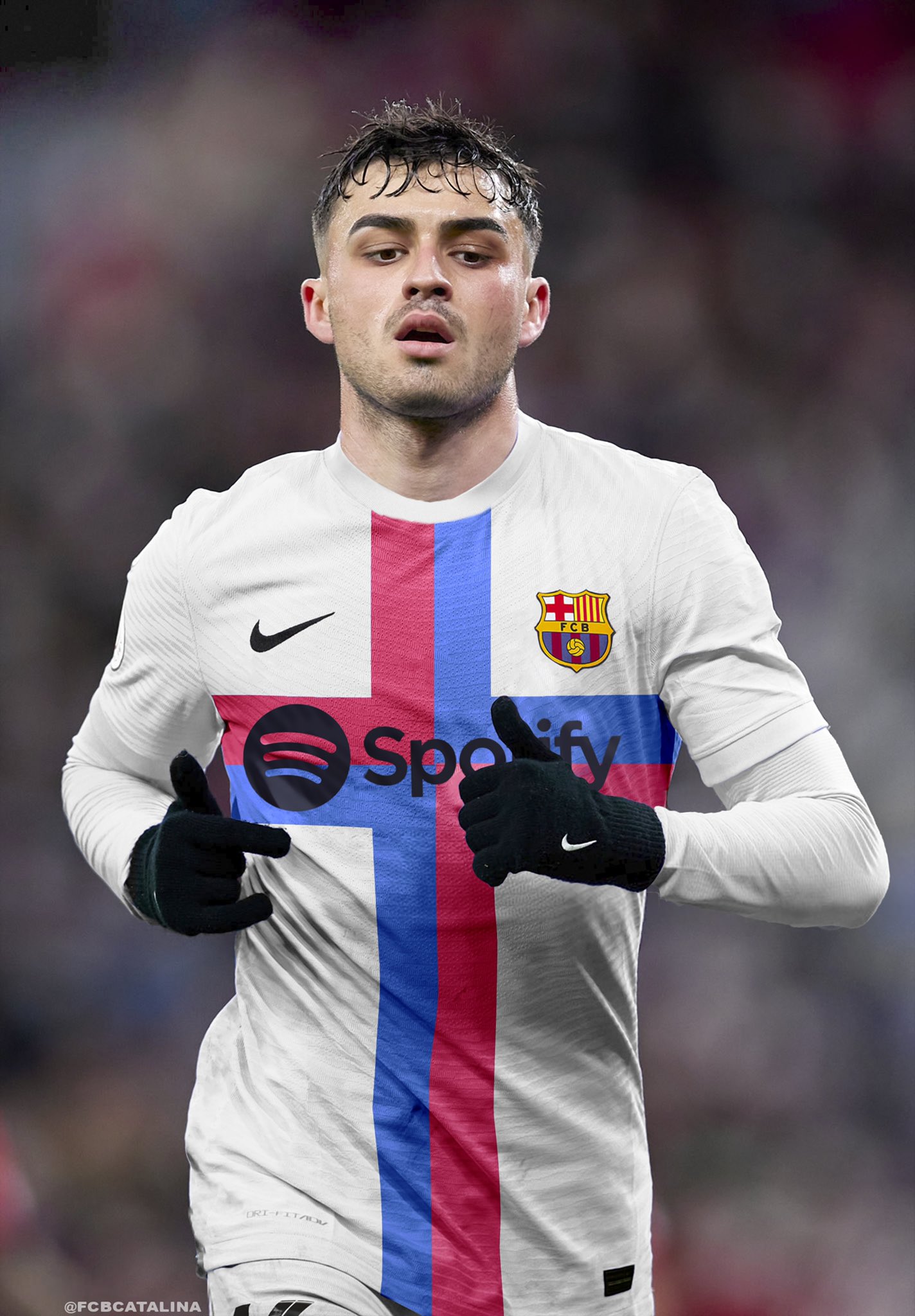 Barça Universal: Pedri Wearing The 2022 2023 Leaked Away Kit