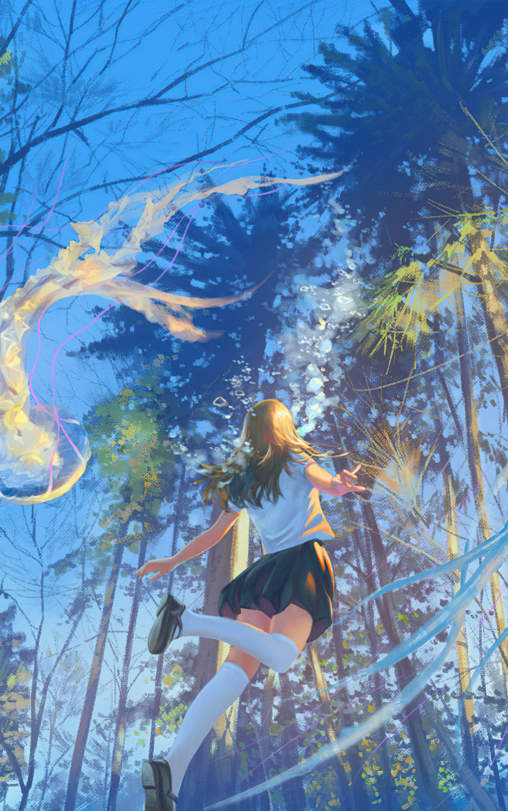 Anime Girl Phone Wallpaper