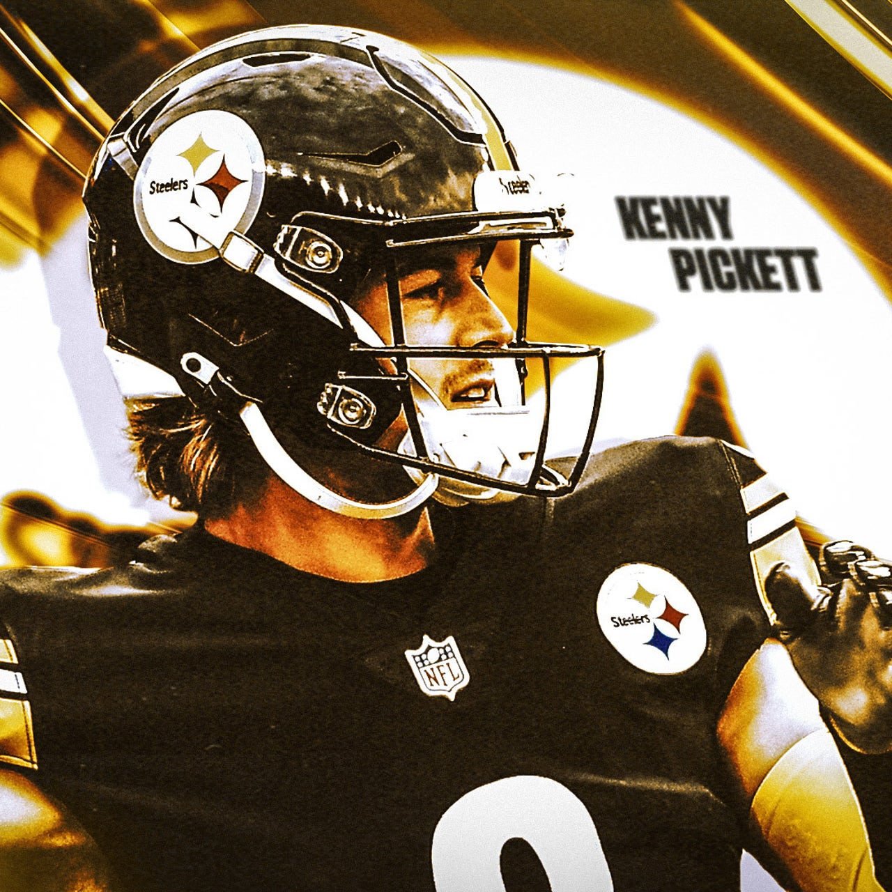 Kenny Pickett Wallpaper  iXpap  Pittsburgh steelers football Pittsburgh  steelers clothes Pittsburgh steelers players