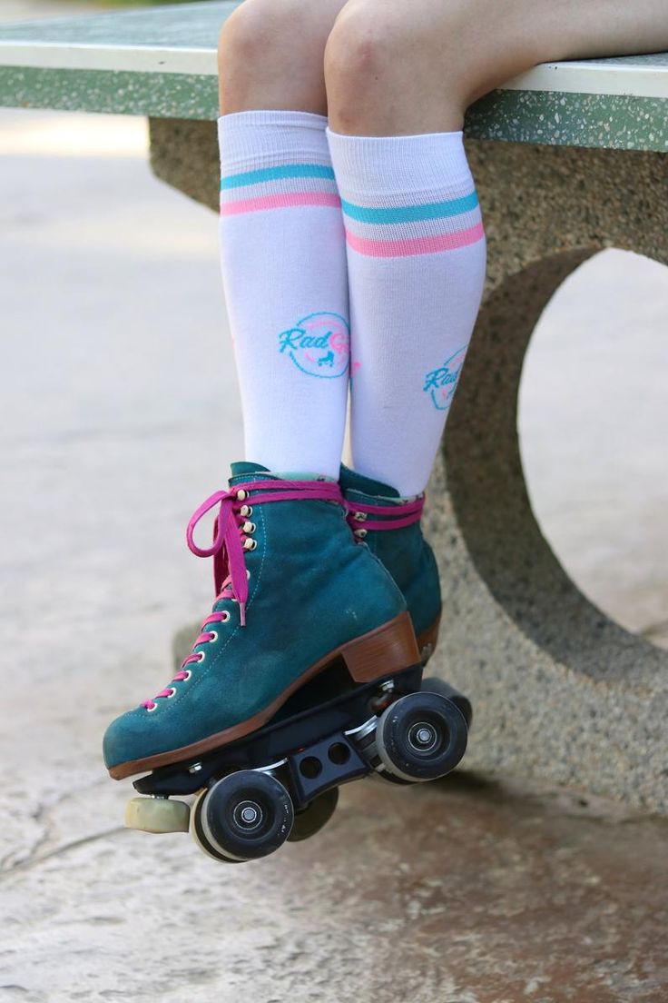 Roller Skates Socks Roller Skate Accessories Striped Socks. Quad skates, Roller skate, Roller skates