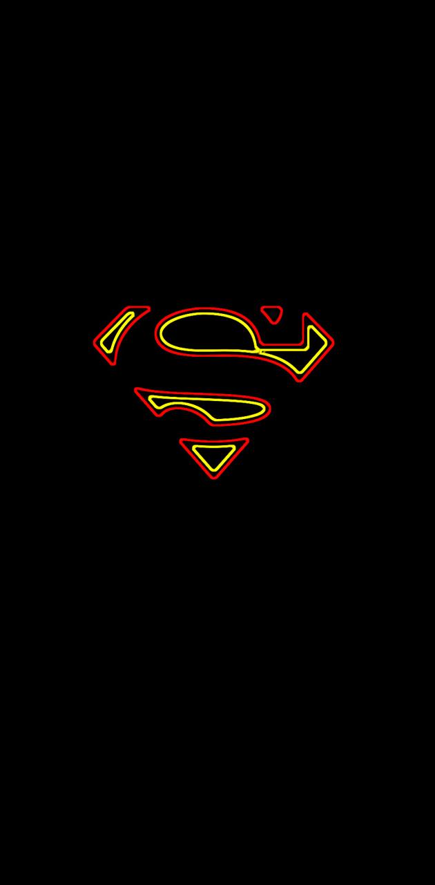 SUPERMAN NEON wallpaper