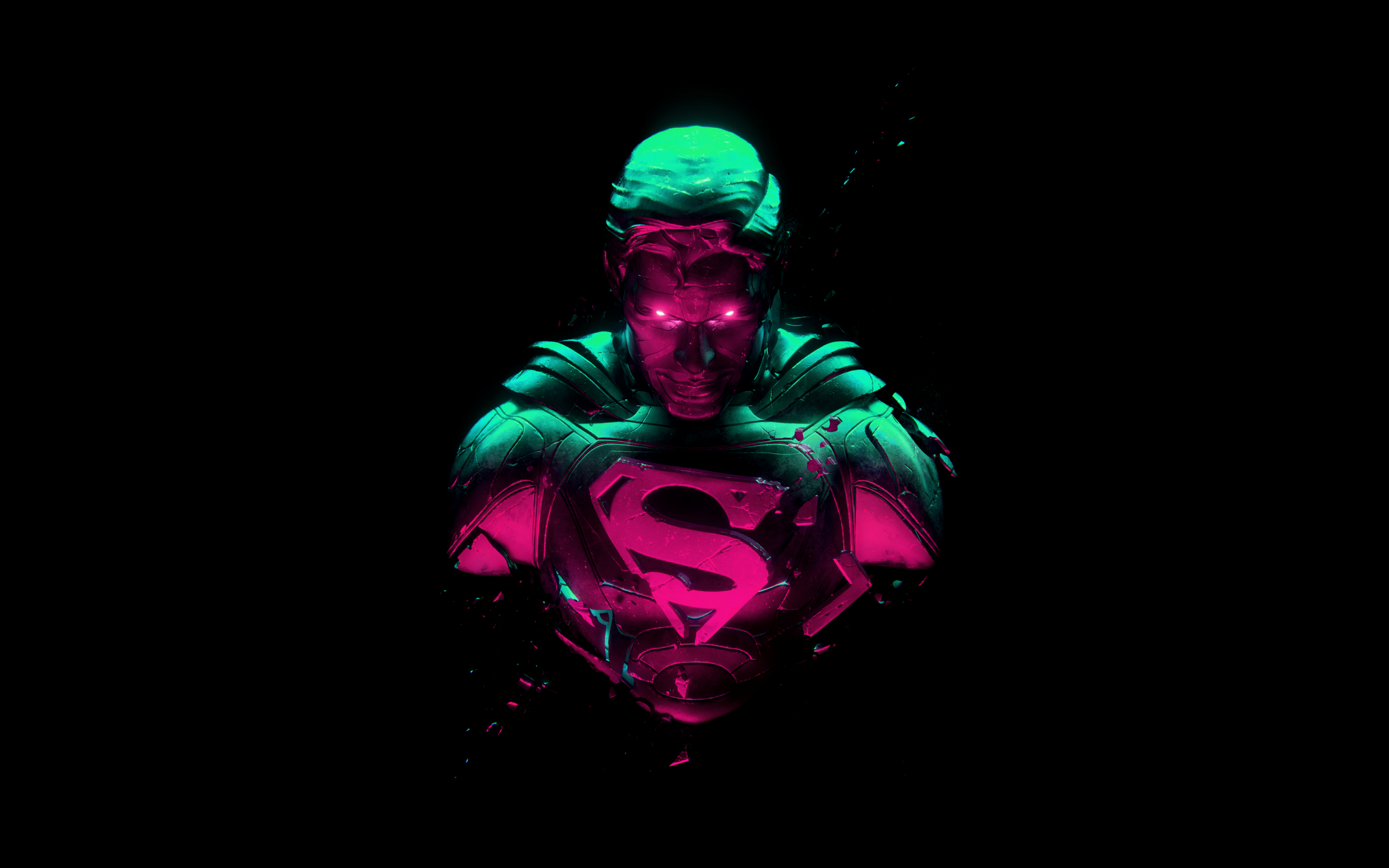 Superman Neon Wallpapers - Wallpaper Cave