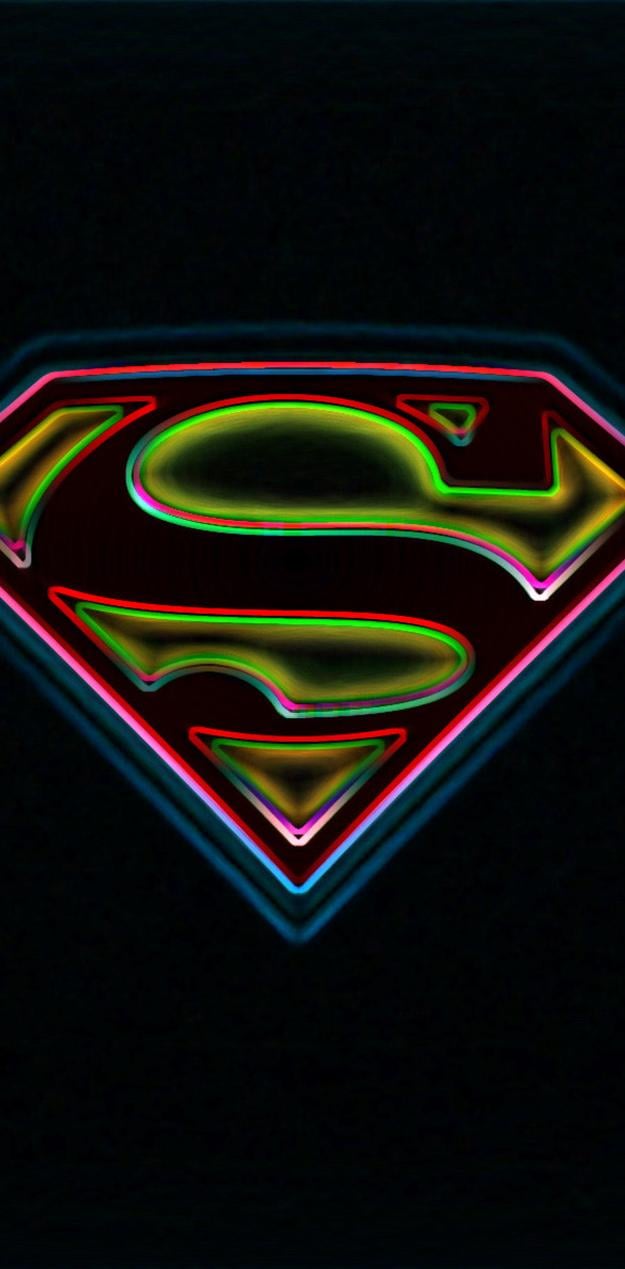 Superman Neon Wallpapers - Wallpaper Cave