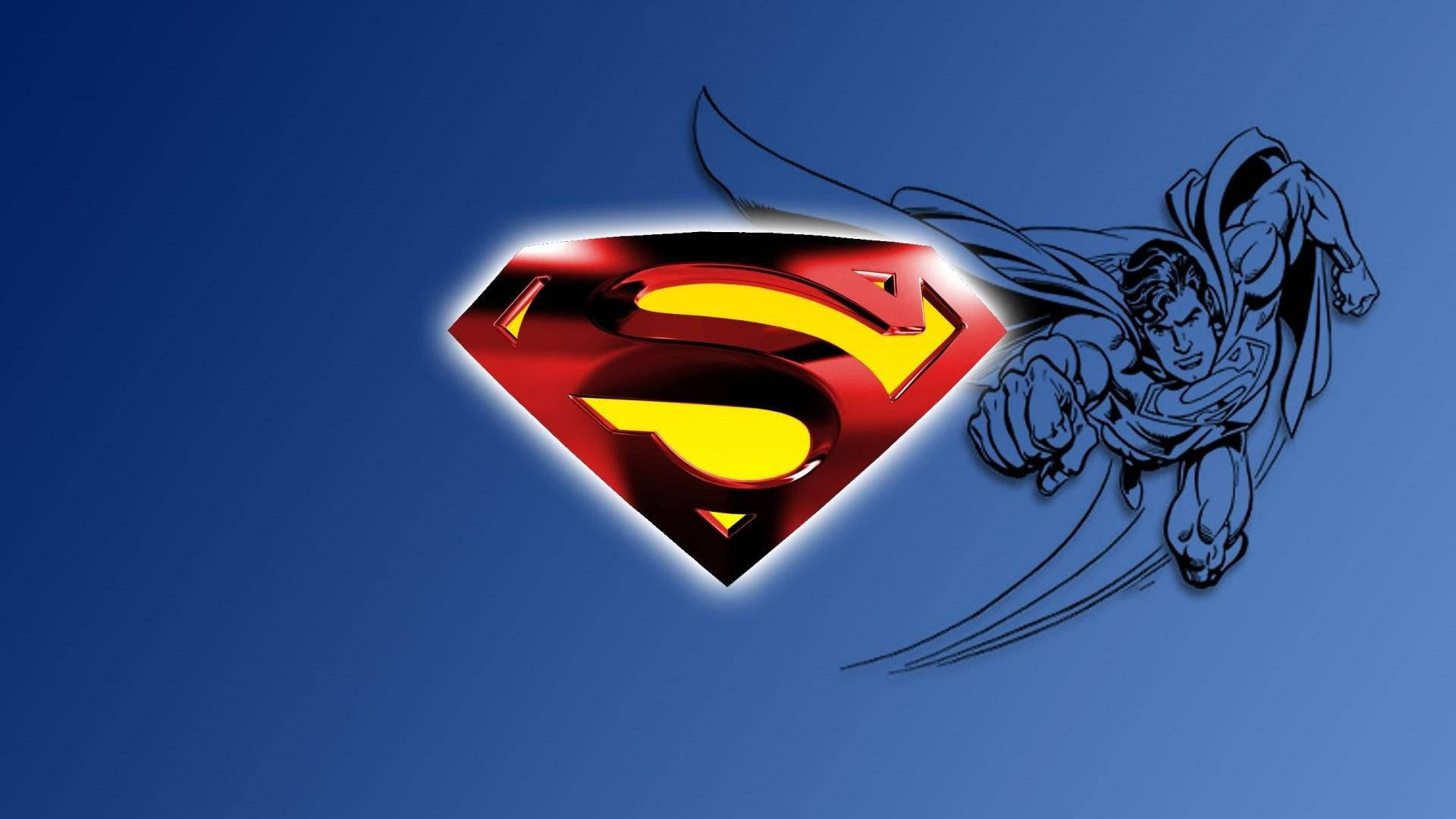 Download Superman Logo Wallpaper