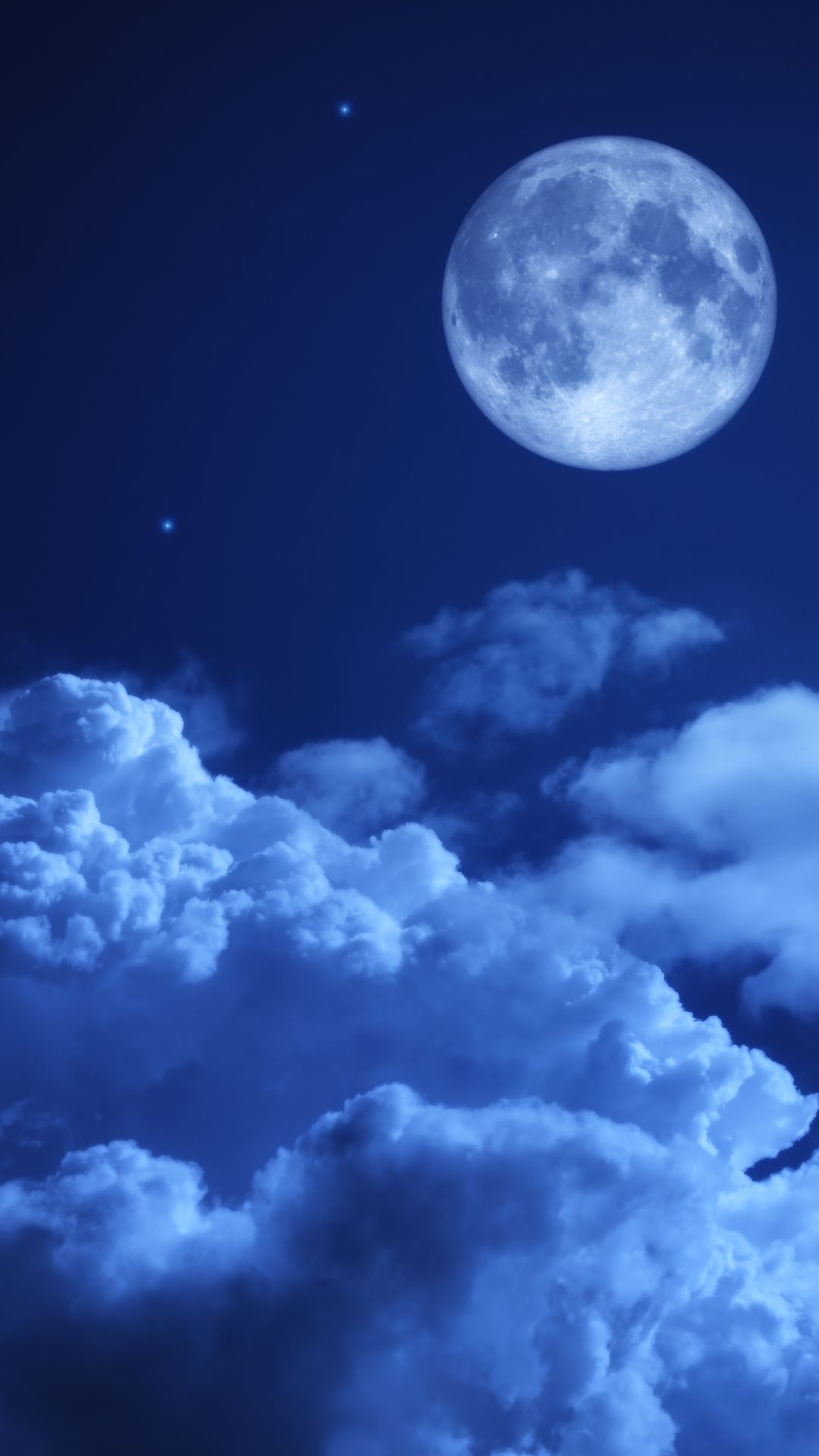 Moon Night Sky Clouds 5k In 1080x1920 Resolution. Night sky photography, Night sky wallpaper, Sky aesthetic