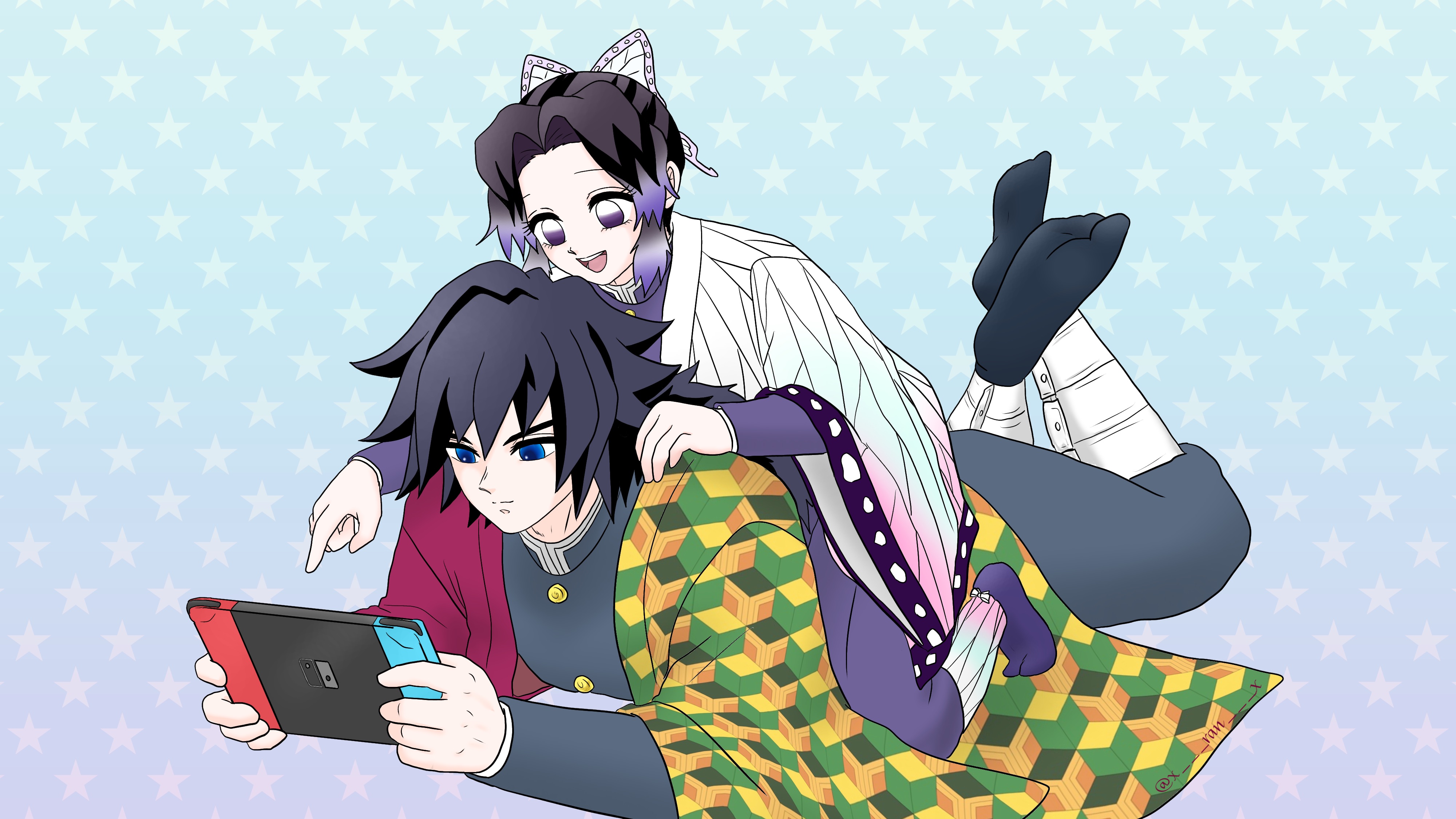 GiyuShino (Demon Slayer) HD Wallpaper and Background