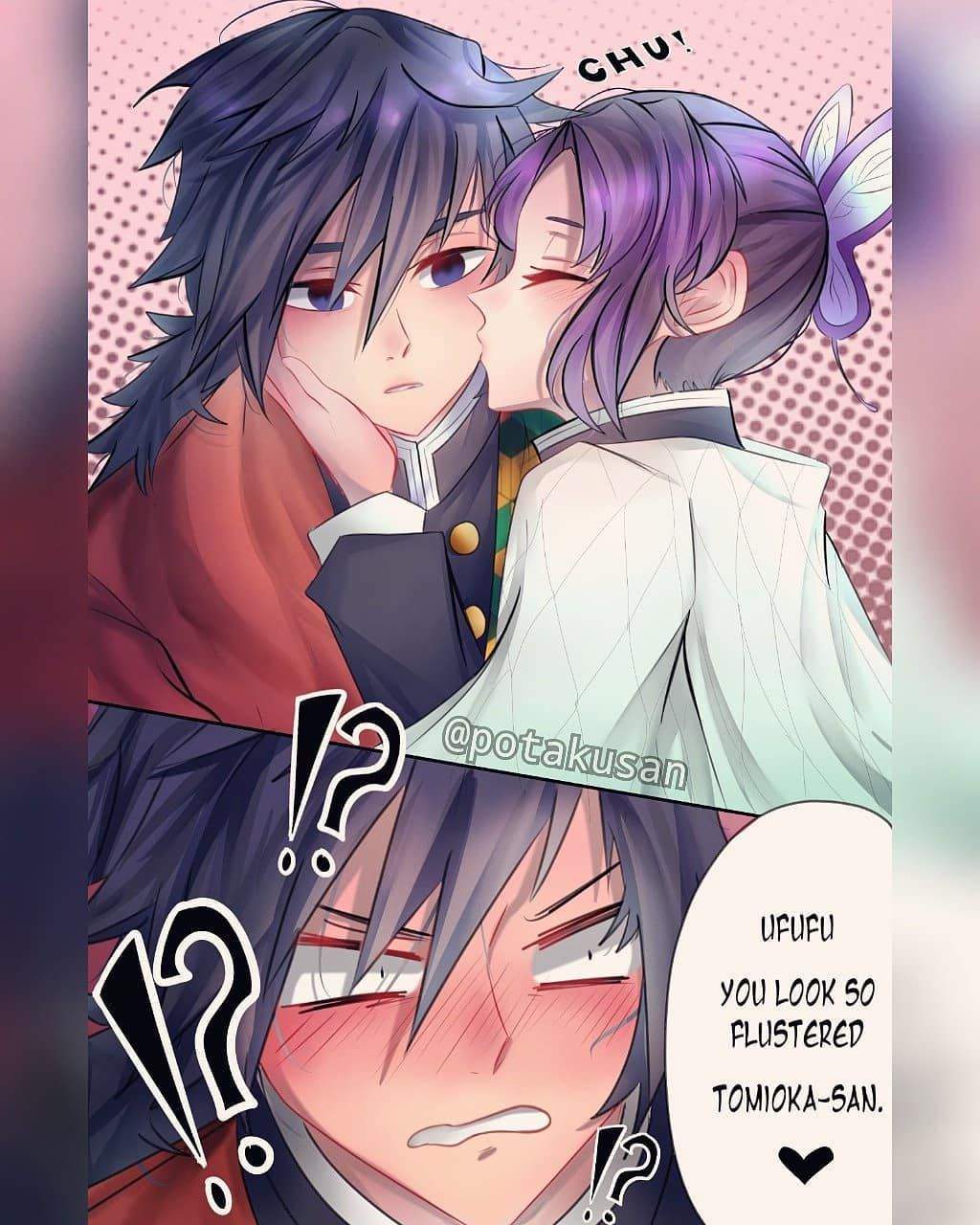 GiyuShino. Flustered.. Demon Slayer: Kimetsu No Yaiba Amino