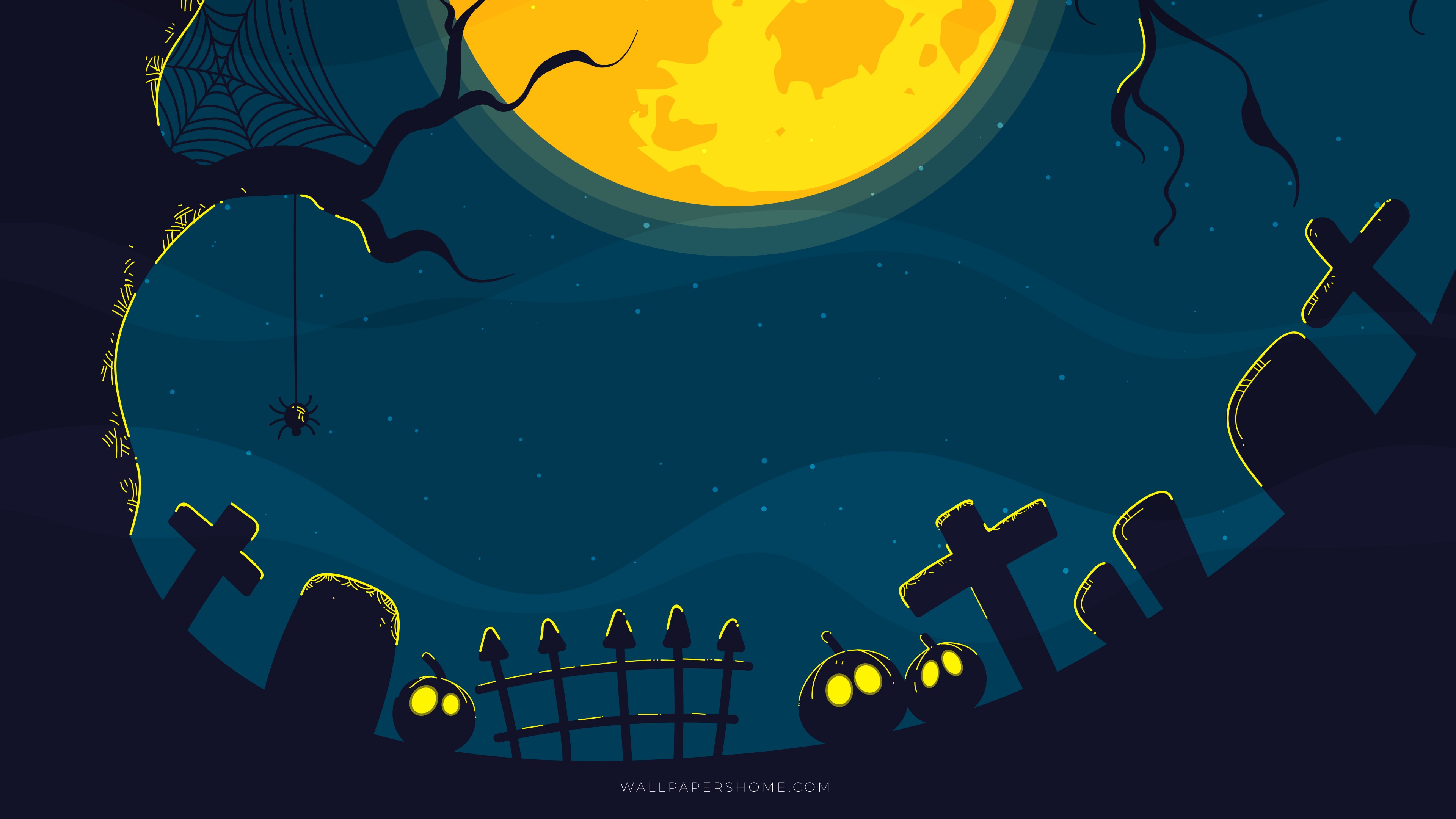 Wallpaper Halloween, 8k, Holidays