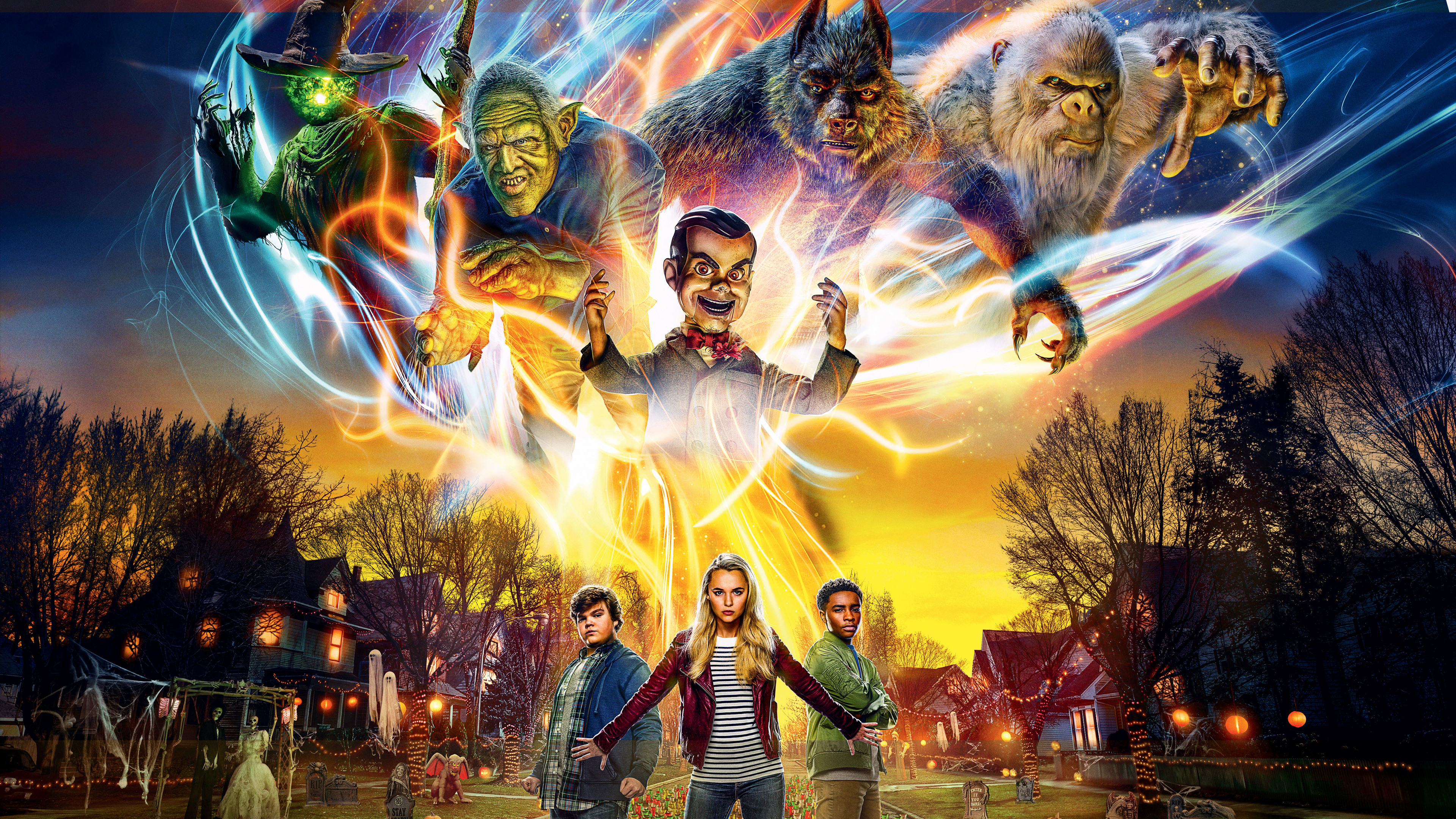 Wallpaper 4k Goosebumps 2 Haunted Halloween 2018 8k Wallpaper