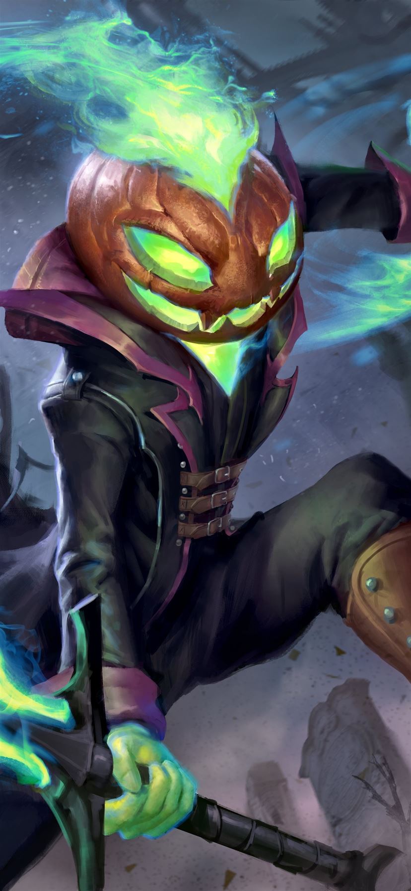 idris halloween 8k iPhone 11 Wallpaper Free Download