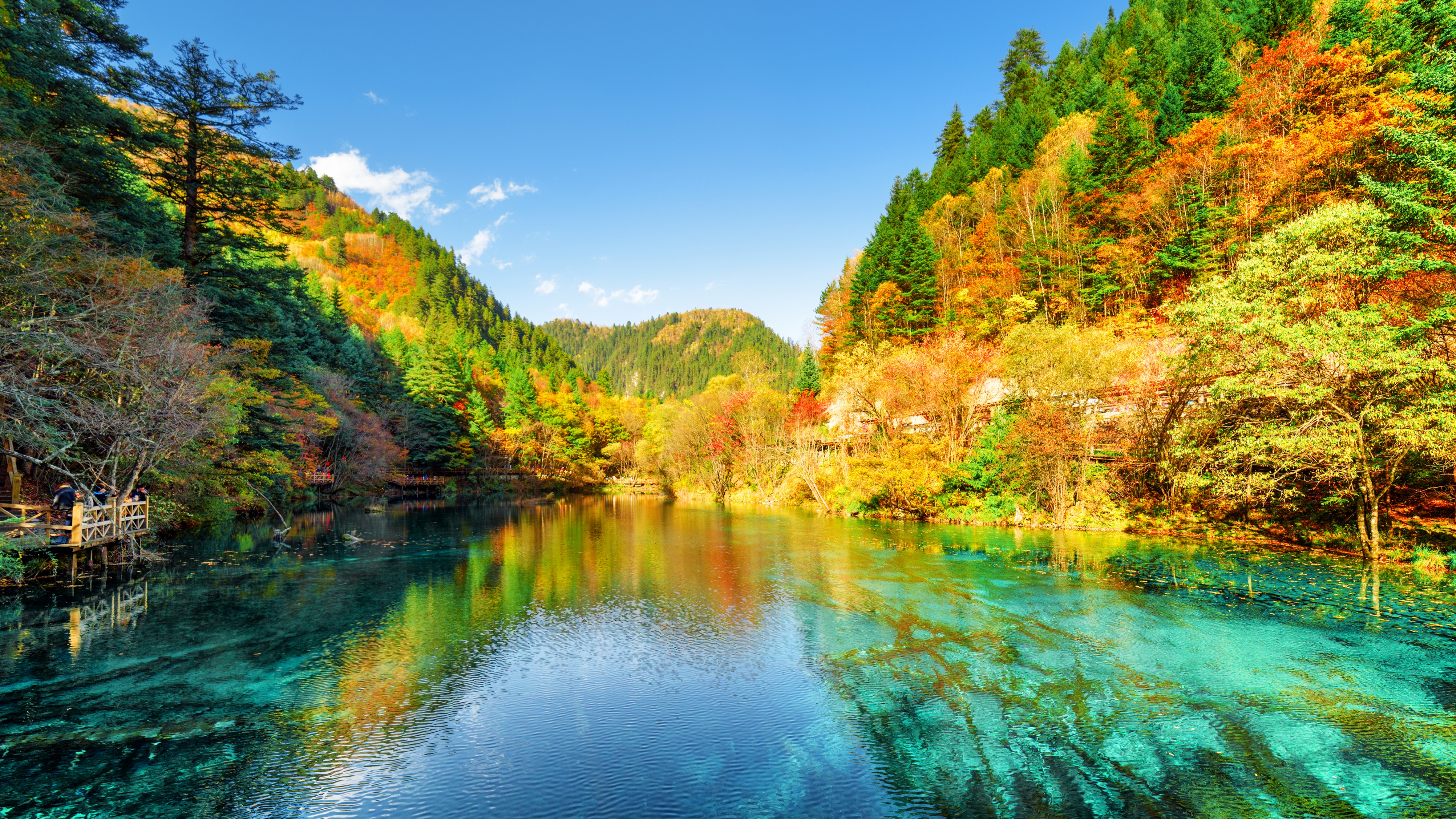 Jiuzhaigou National Park (China) wallpaper