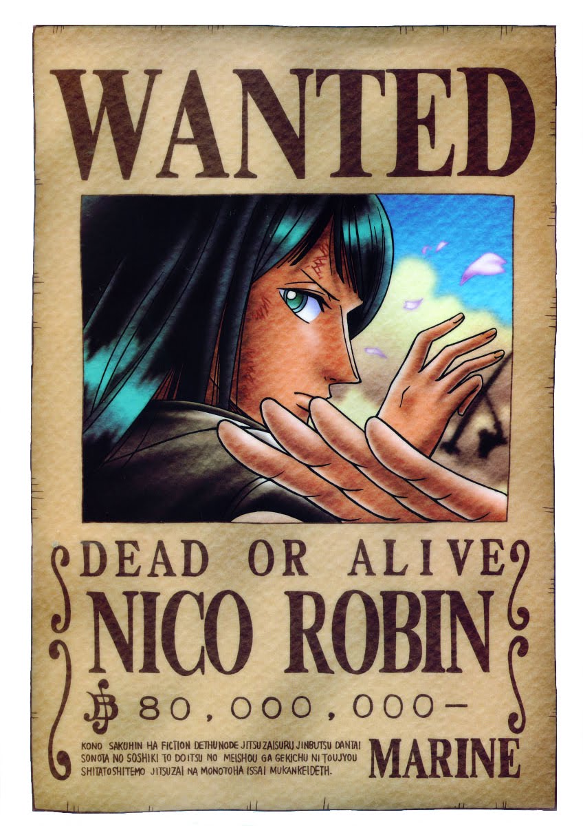Nico Robin Bounty Wallpaper