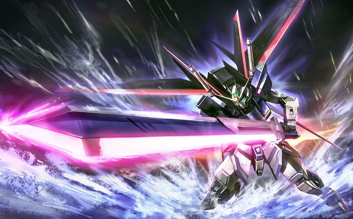 Wallpaper : anime, Anime screenshot, Force Impulse Gundam, Mobile Suit  Gundam SEED Destiny, mechs, Super Robot Wars, artwork, digital art  1920x1080 - AlbinonnR - 2112967 - HD Wallpapers - WallHere