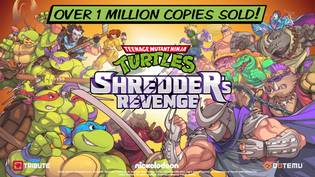 Teenage Mutant Ninja Turtles: Shredder's Revenge sold over one million units in first week
