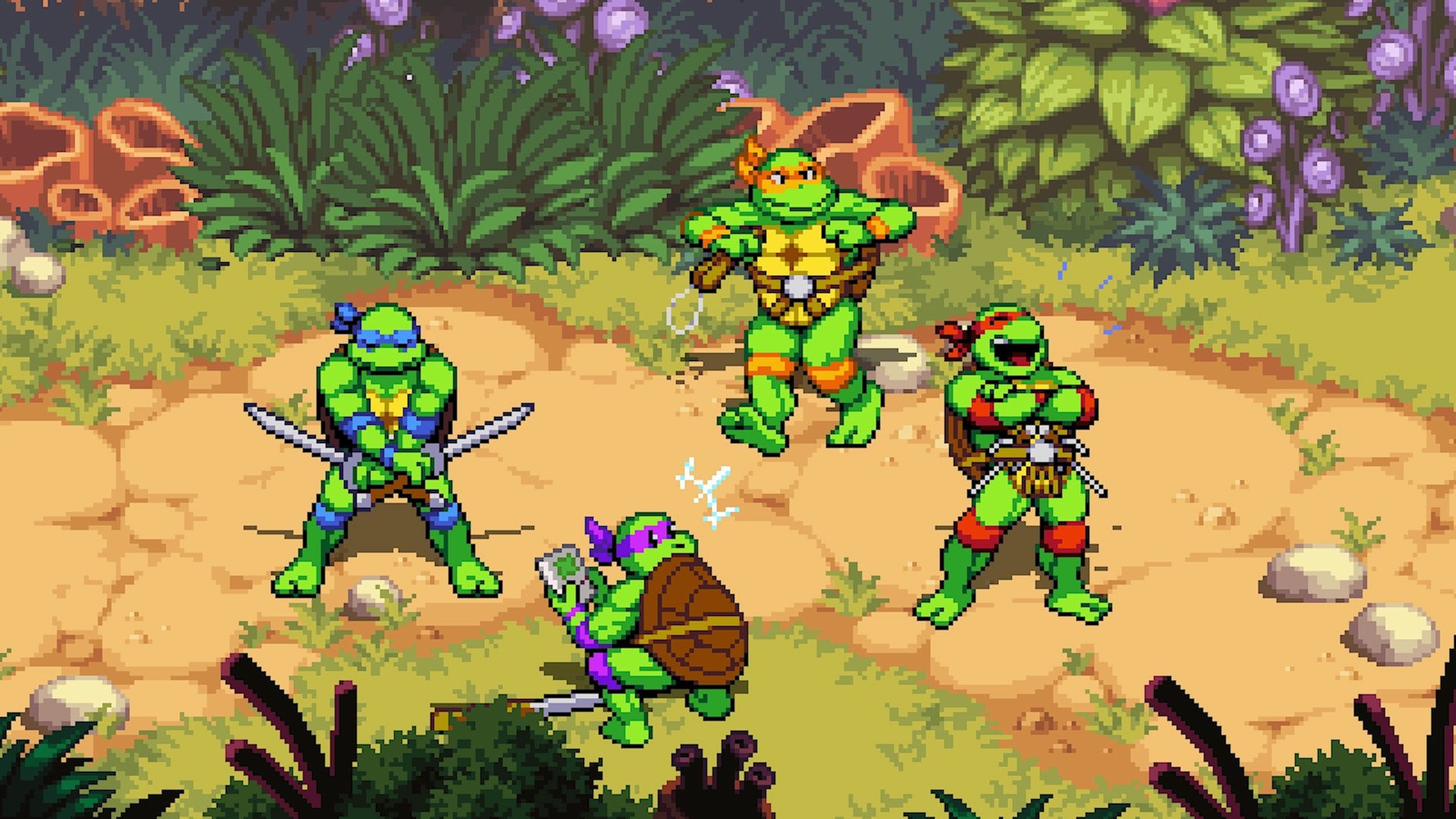 The Teenage Mutant Ninja Turtles Facing The Shredder Wallpapers Wallpaper Cave 9840