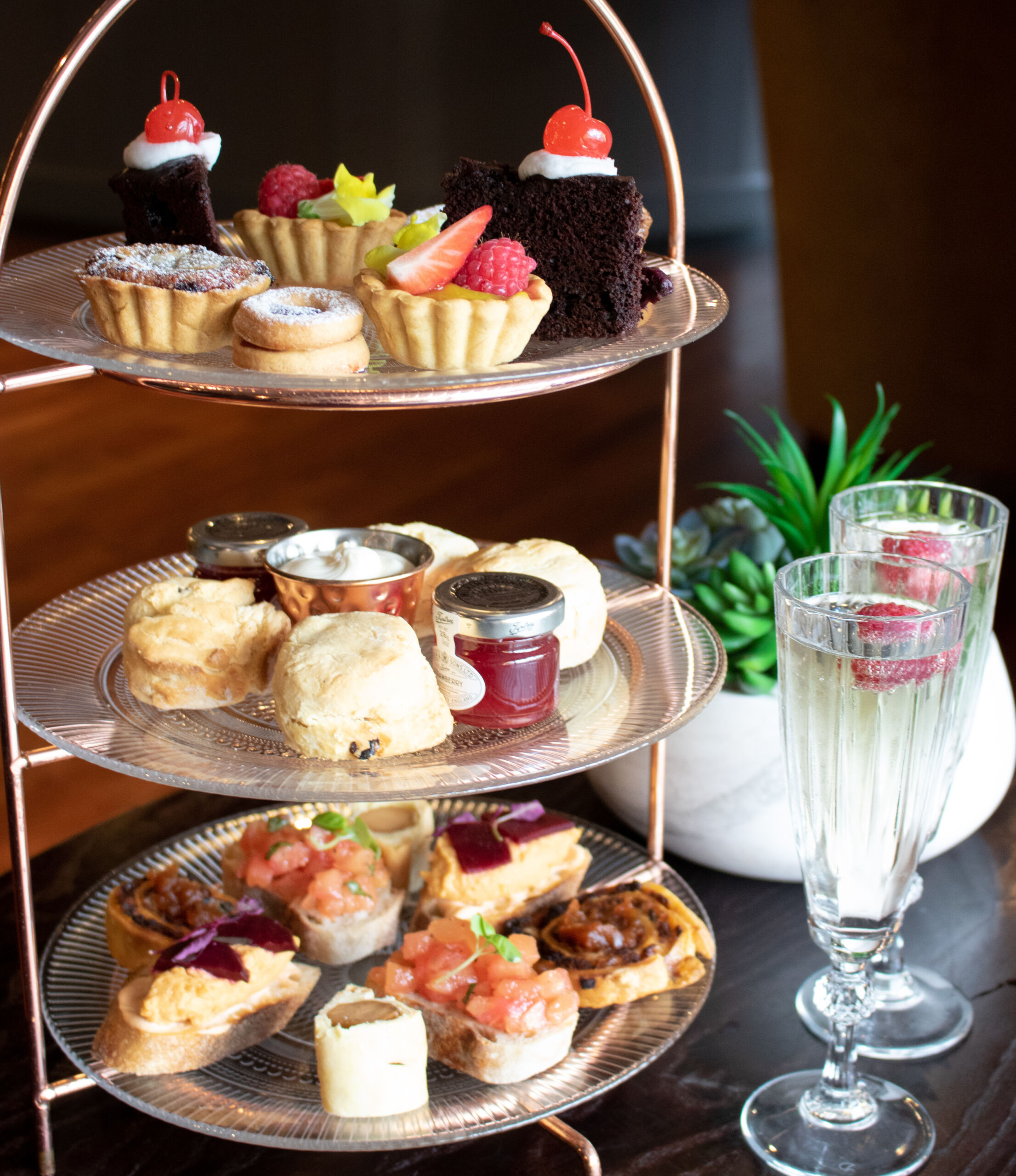 Join us for decadent Afternoon Tea in Brewhemia Edinburgh city centre