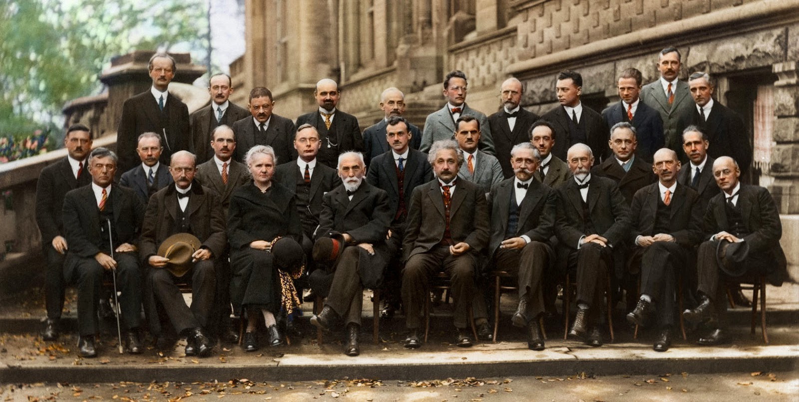 The Solvay Conference, probably the most intelligent picture ever taken, 1927 Historical Photo