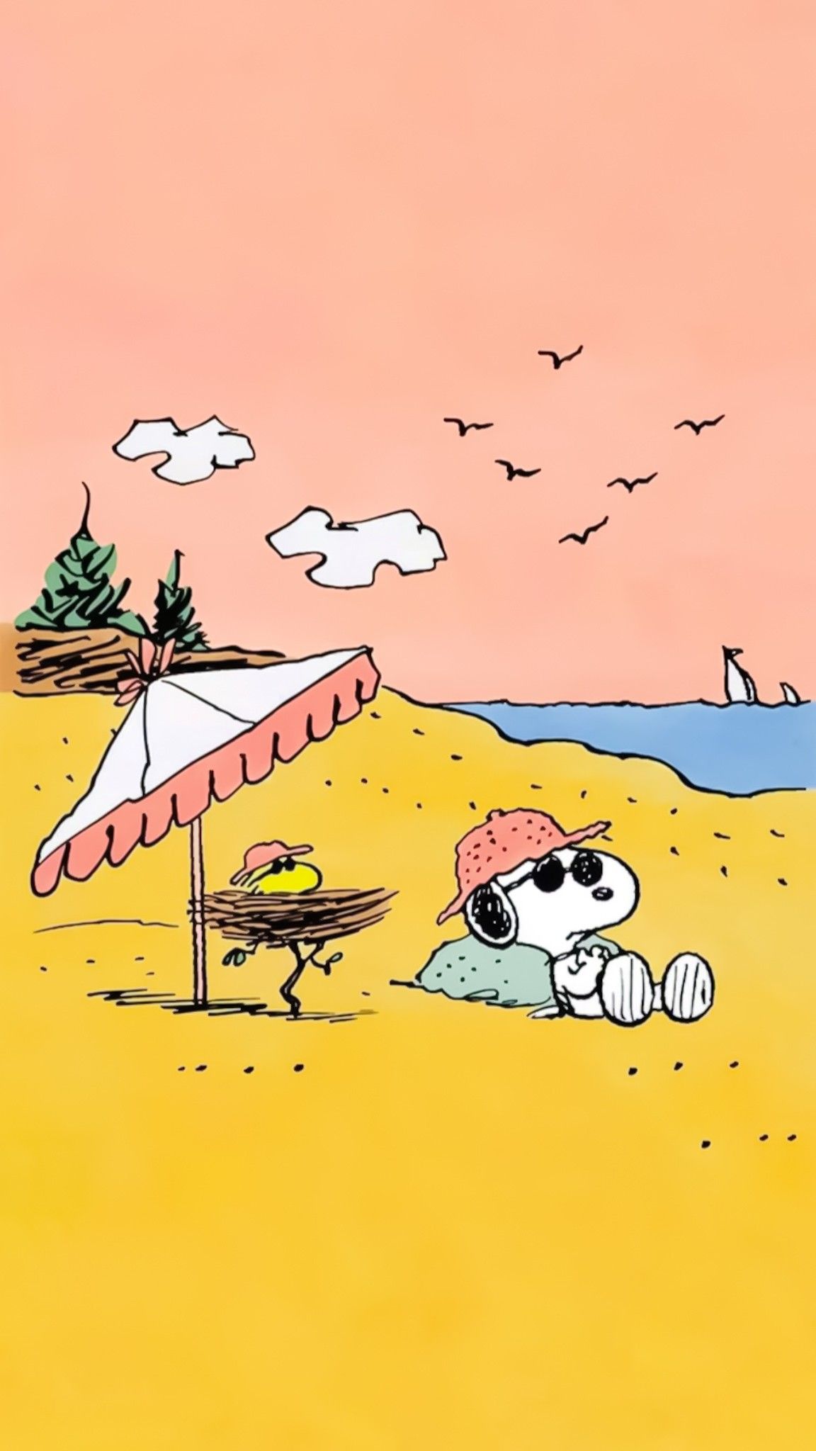 Snoopy에 있는 Aekkalisa님의 핀. 스누피 바탕 화면, 스누피, 귀여운 그림