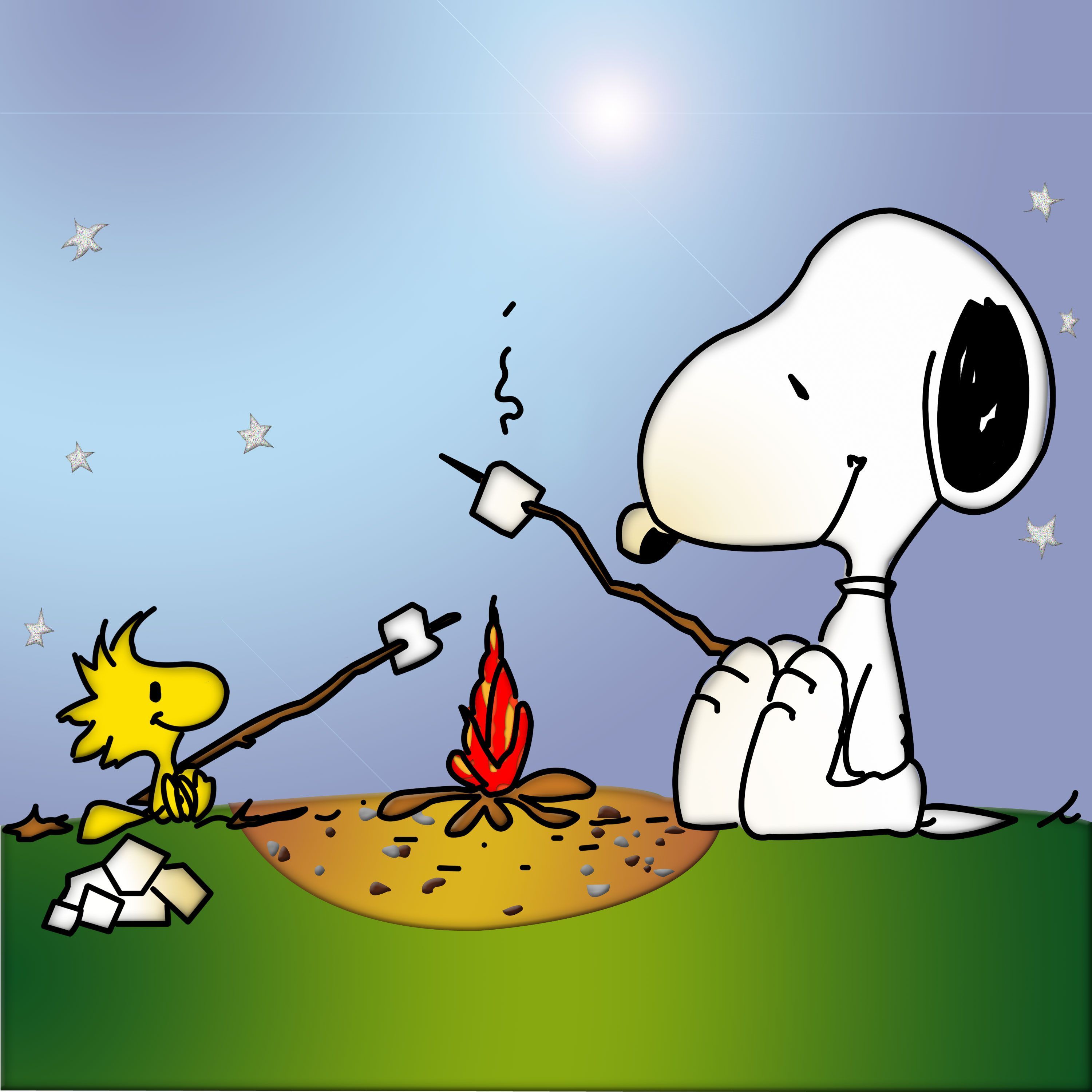 Snoopy Good Night Wallpaper