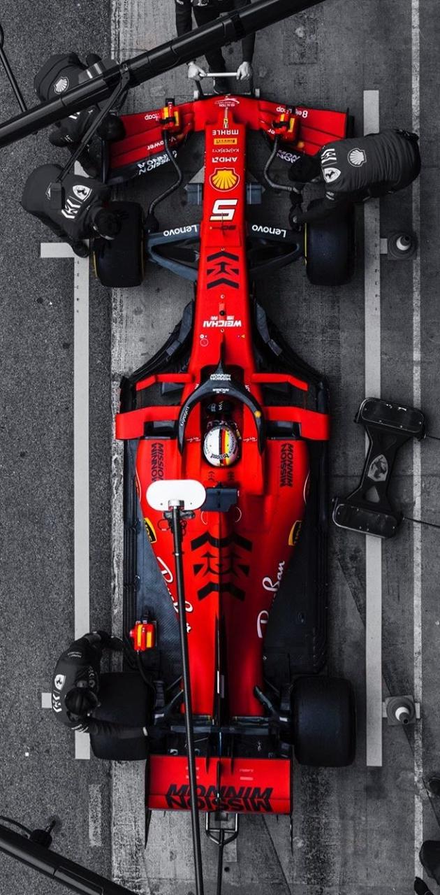 Ferrari Pit Stop wallpaper