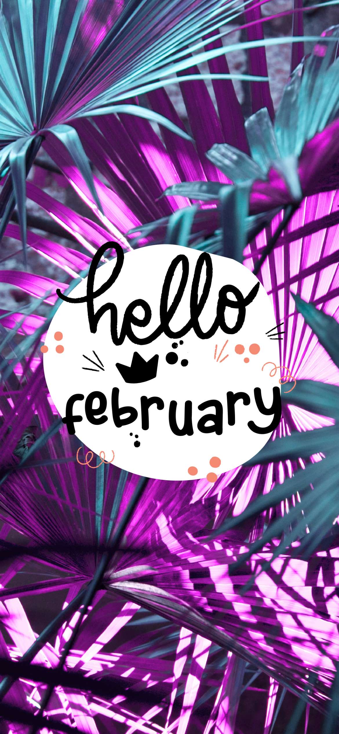 Hello February Aesthetic Wallpaper For Your Phone