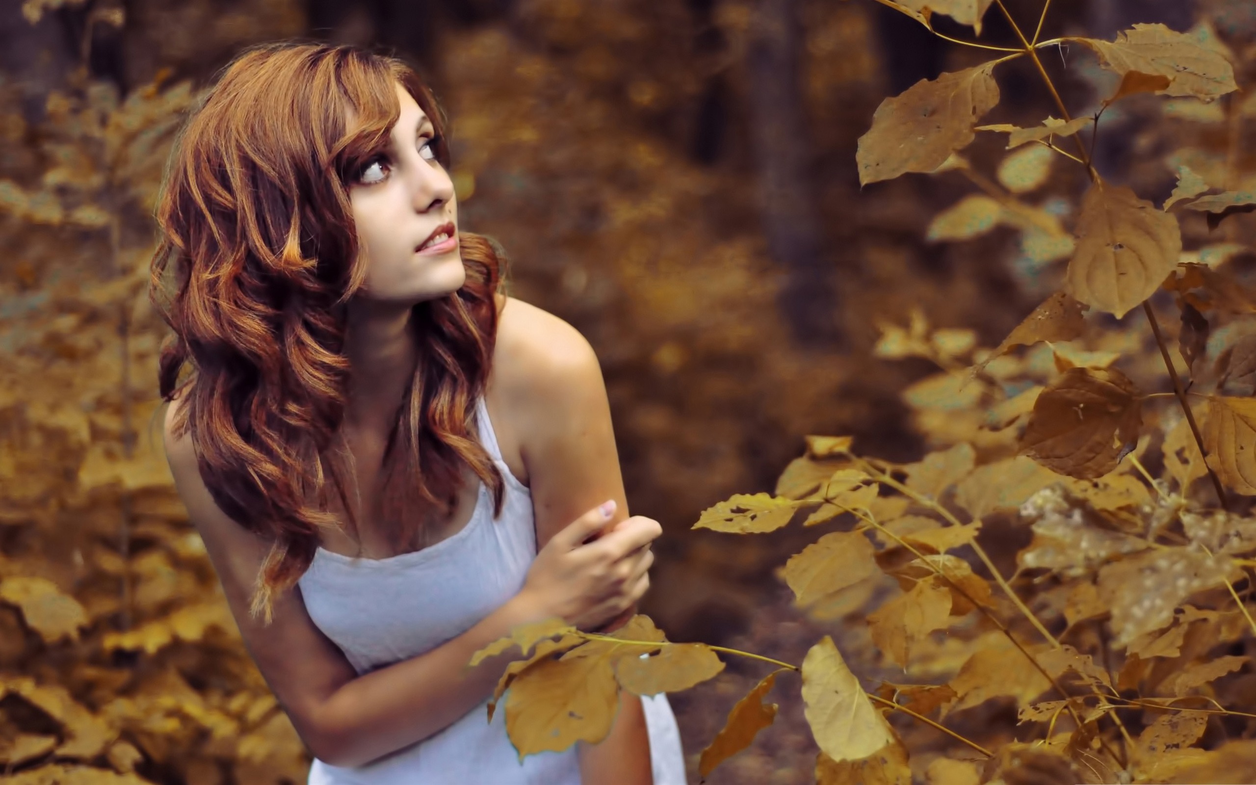 Autumn Girl Wallpapers - Wallpaper Cave