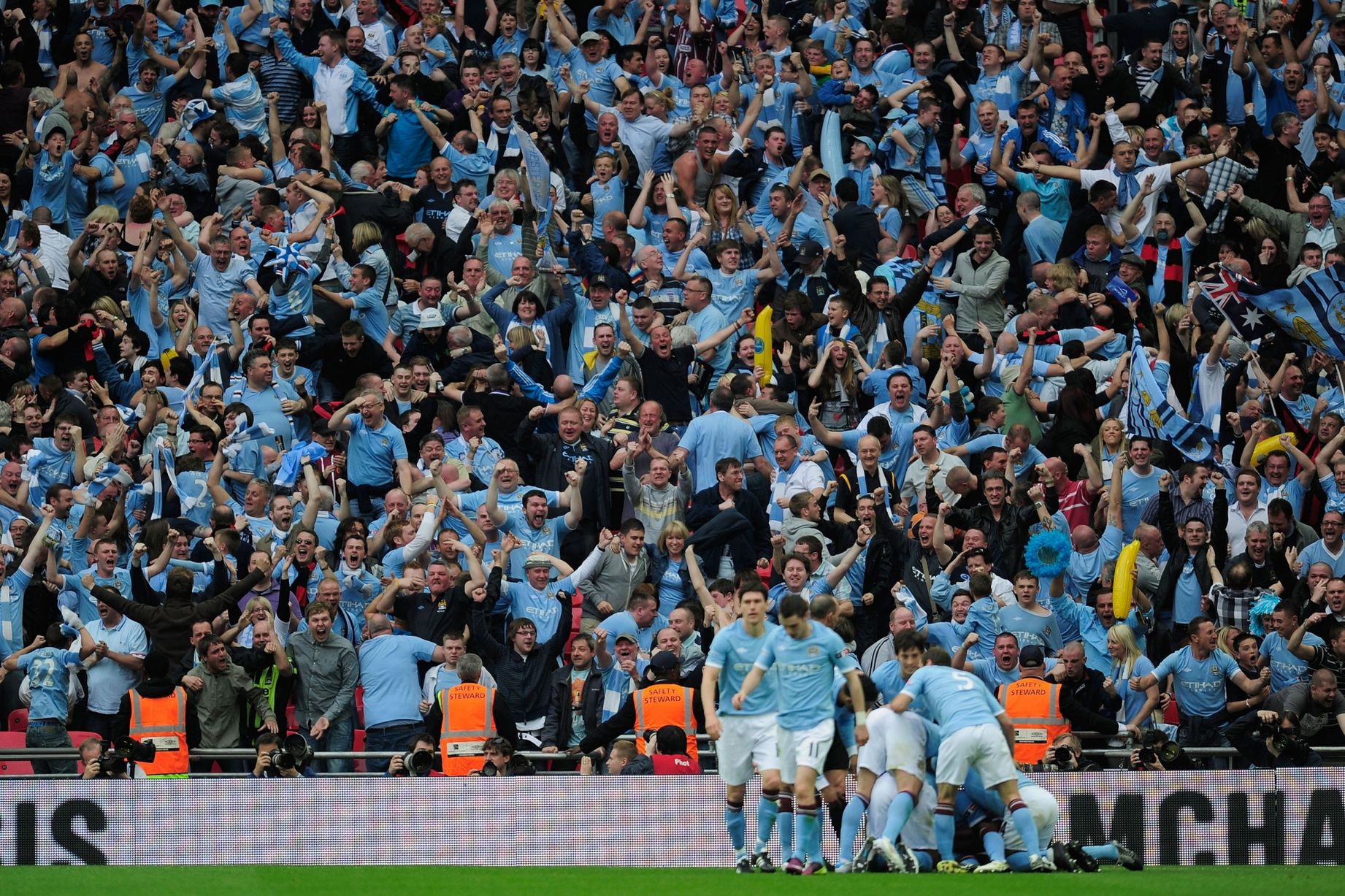Picture special memorable Man City fan image Evening News