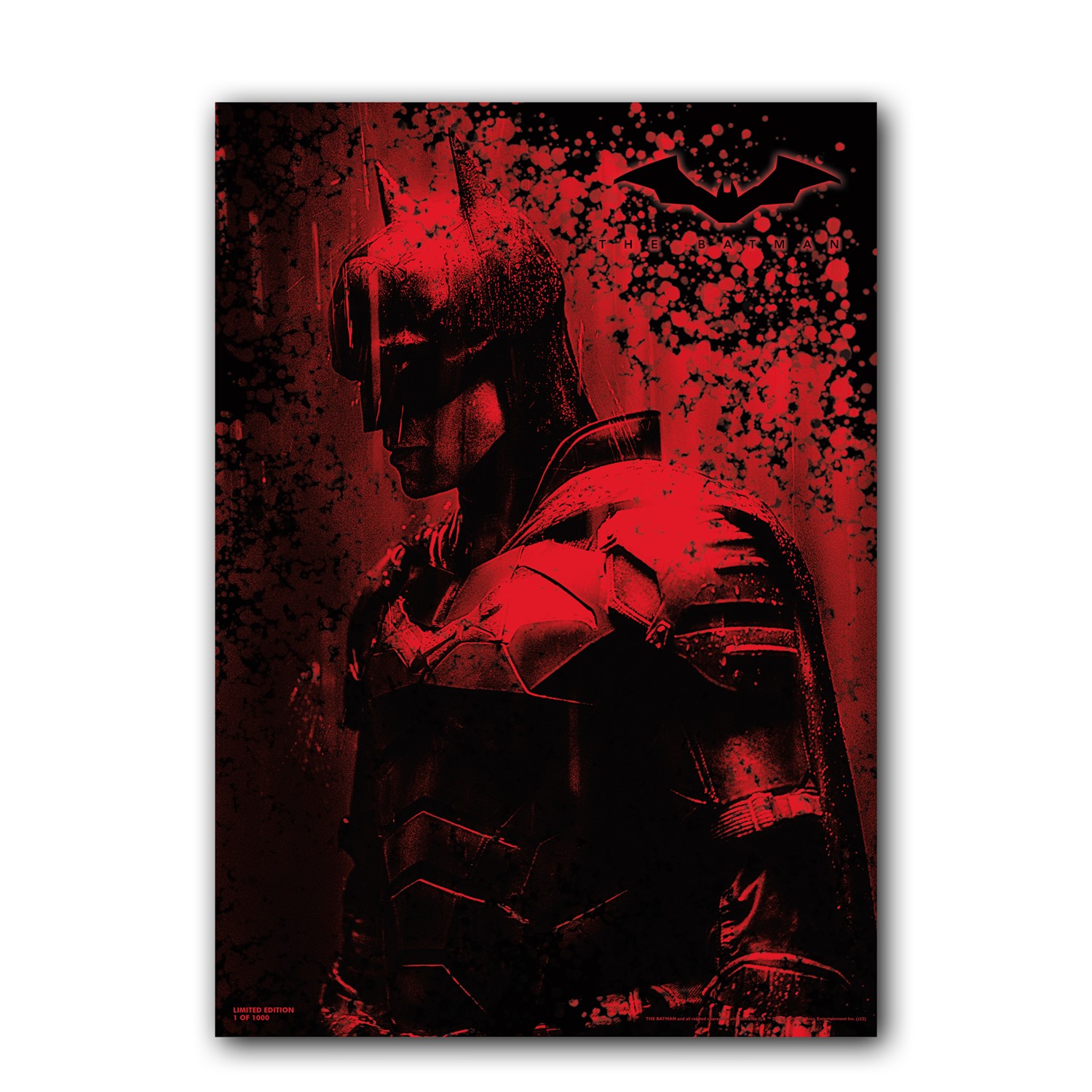 The Batman Limited Edition Wall Art. AMC Theatres Movie Merchandise