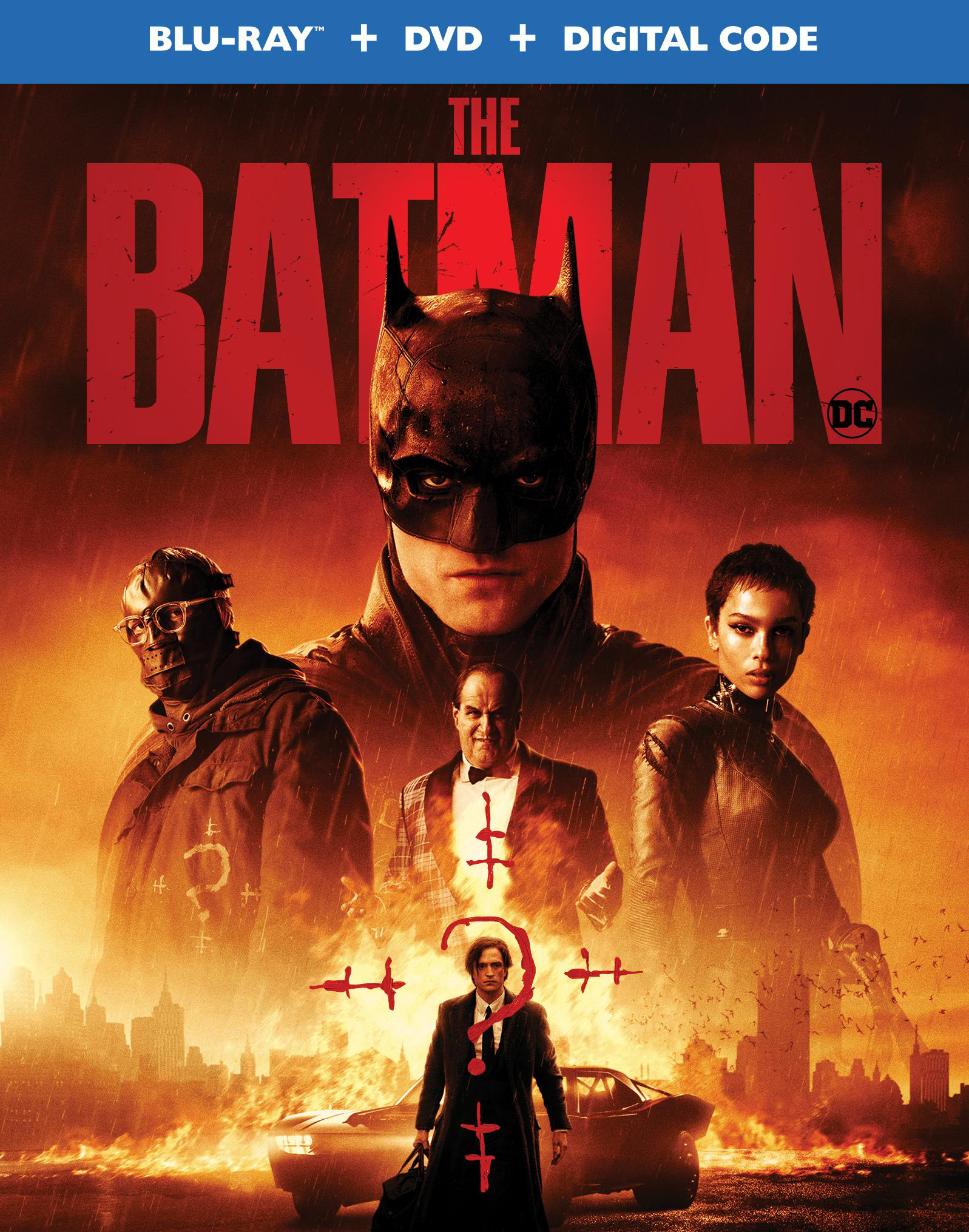 The Batman [Includes Digital Copy] [Blu Ray DVD] [2022]