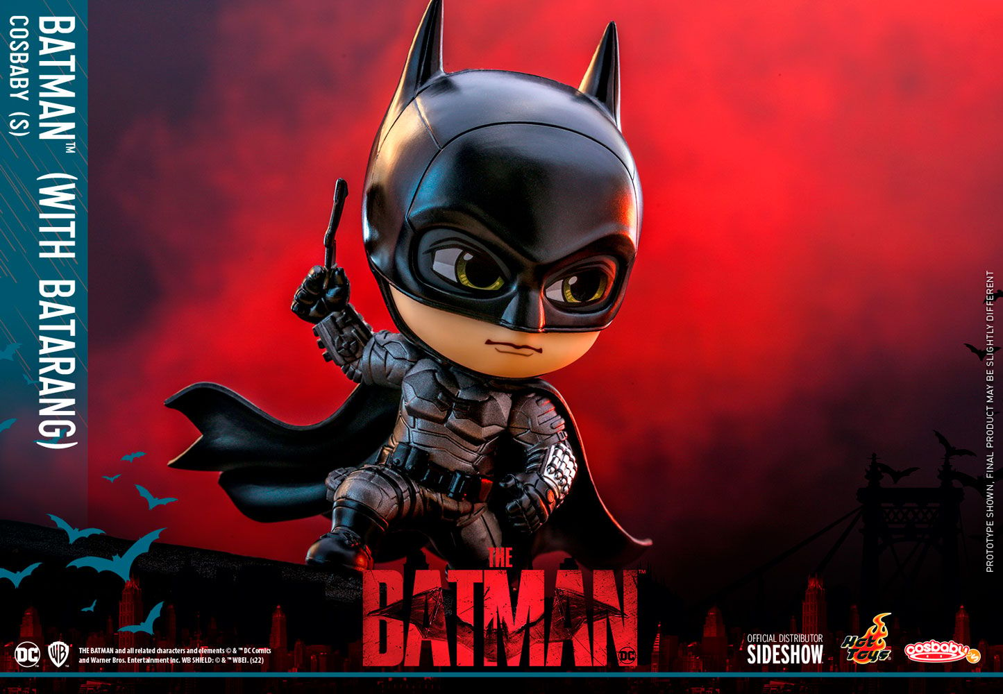 Batman (With Batarang) Cosbaby Collectible Figure