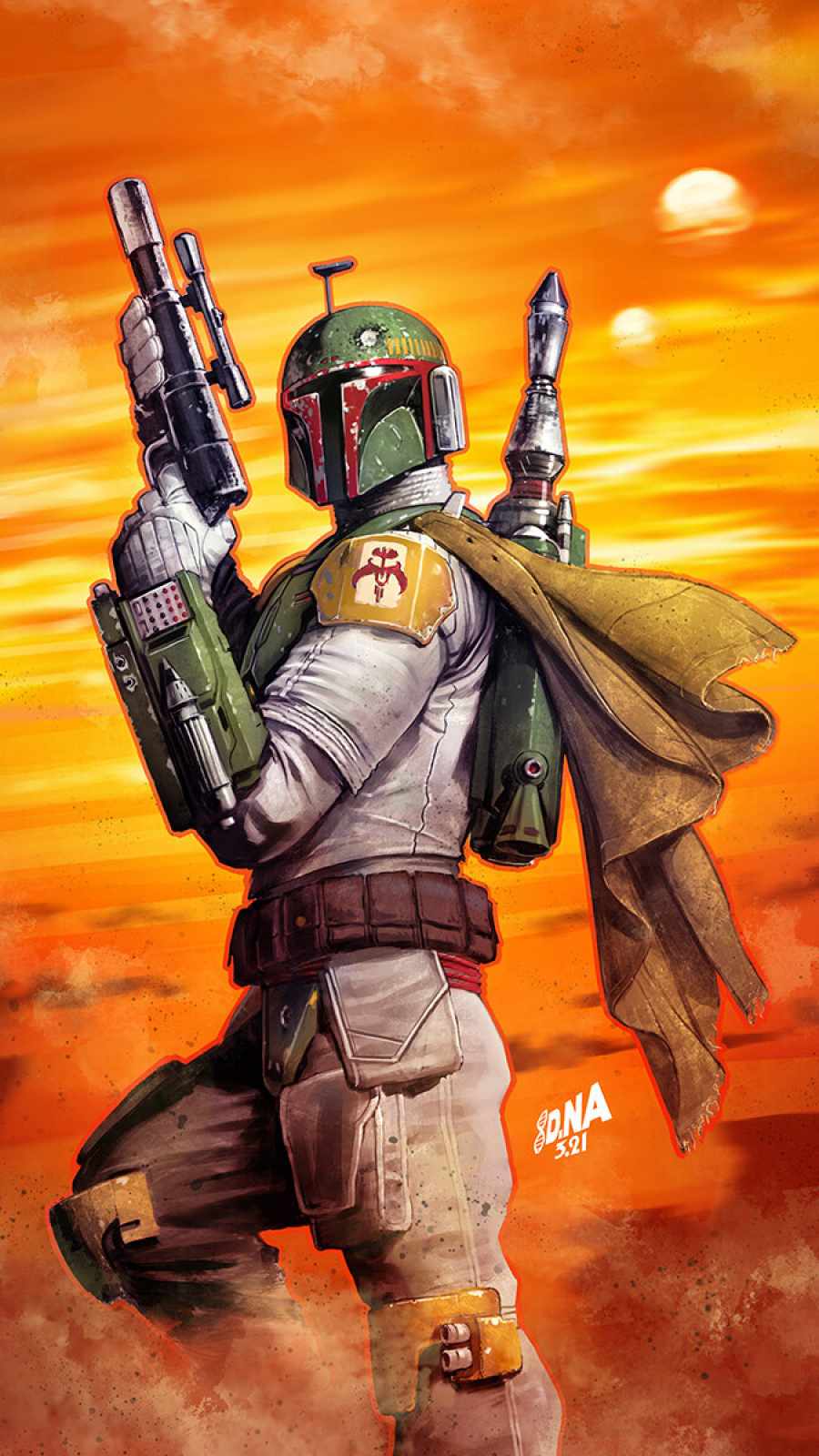 Boba Fett IPhone Wallpaper Wallpaper, iPhone Wallpaper