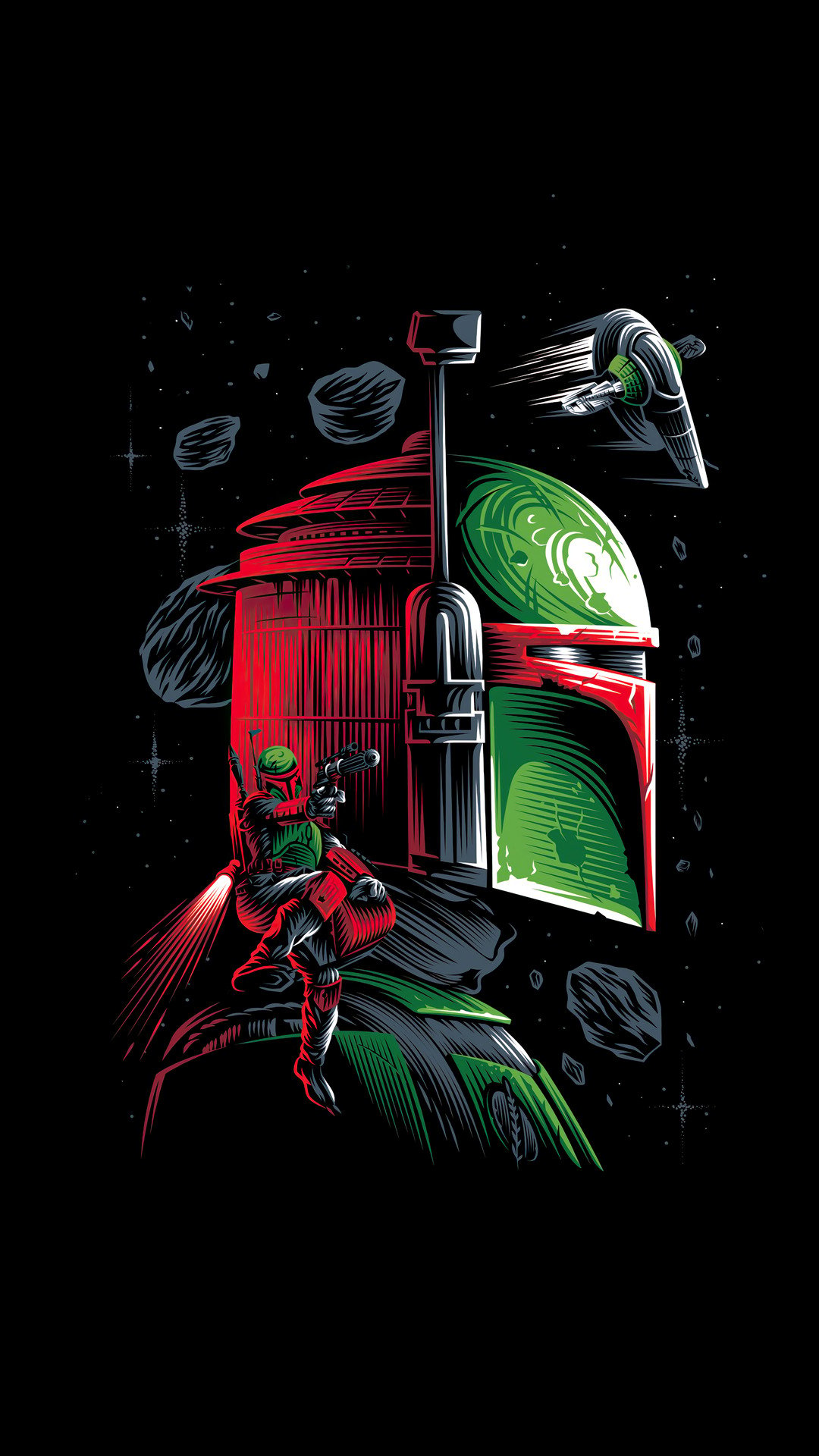 BOBA FETT HD PHONE WALLPAPER COLLECTION