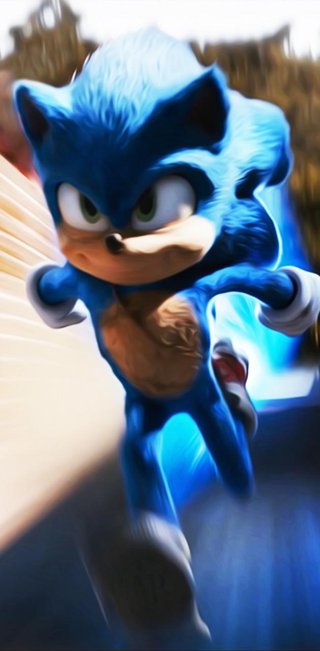 Sonic Speeding wallpaper