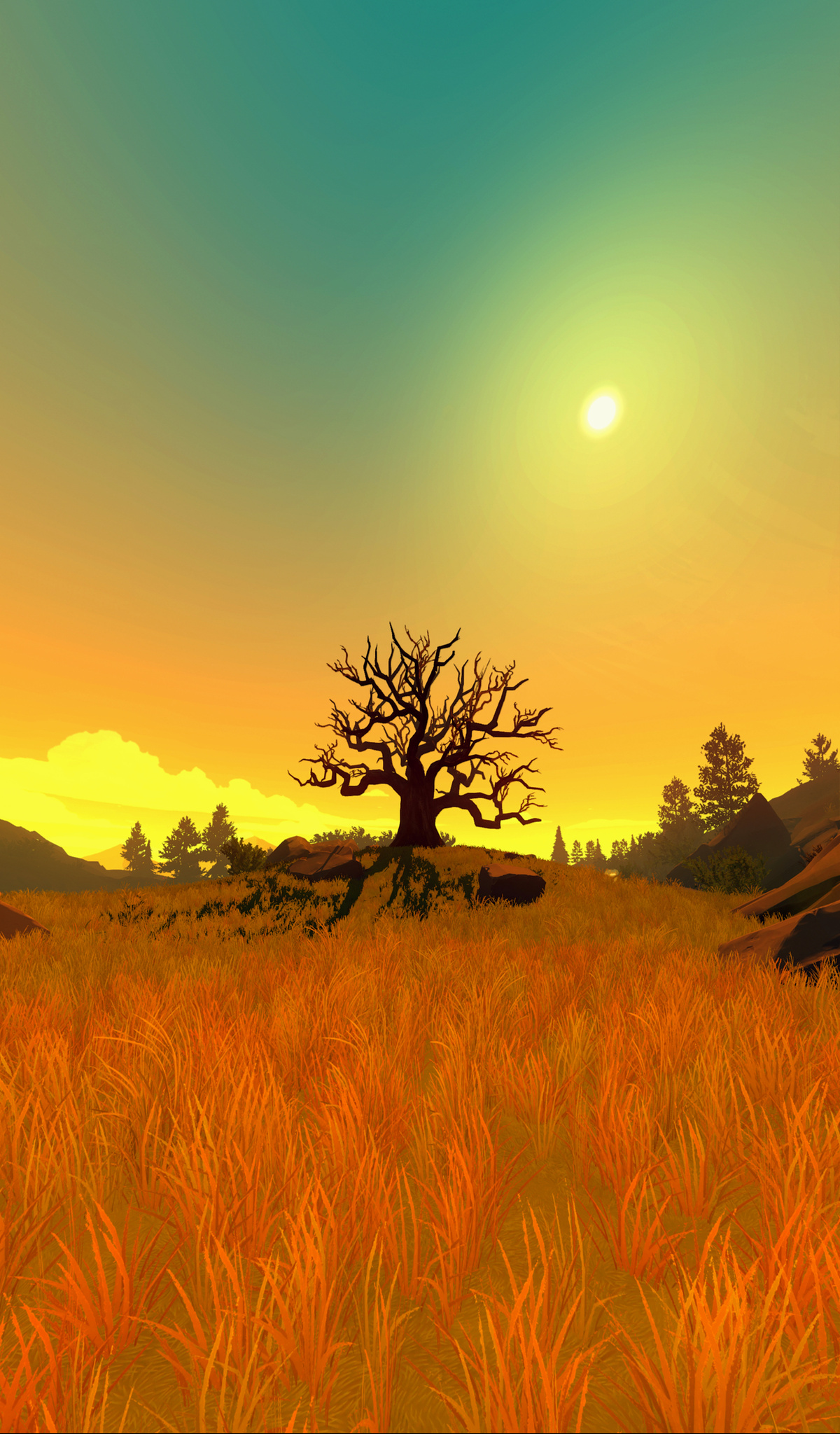 Firewatch Has Your Wallpaper Needs Covered For 2016