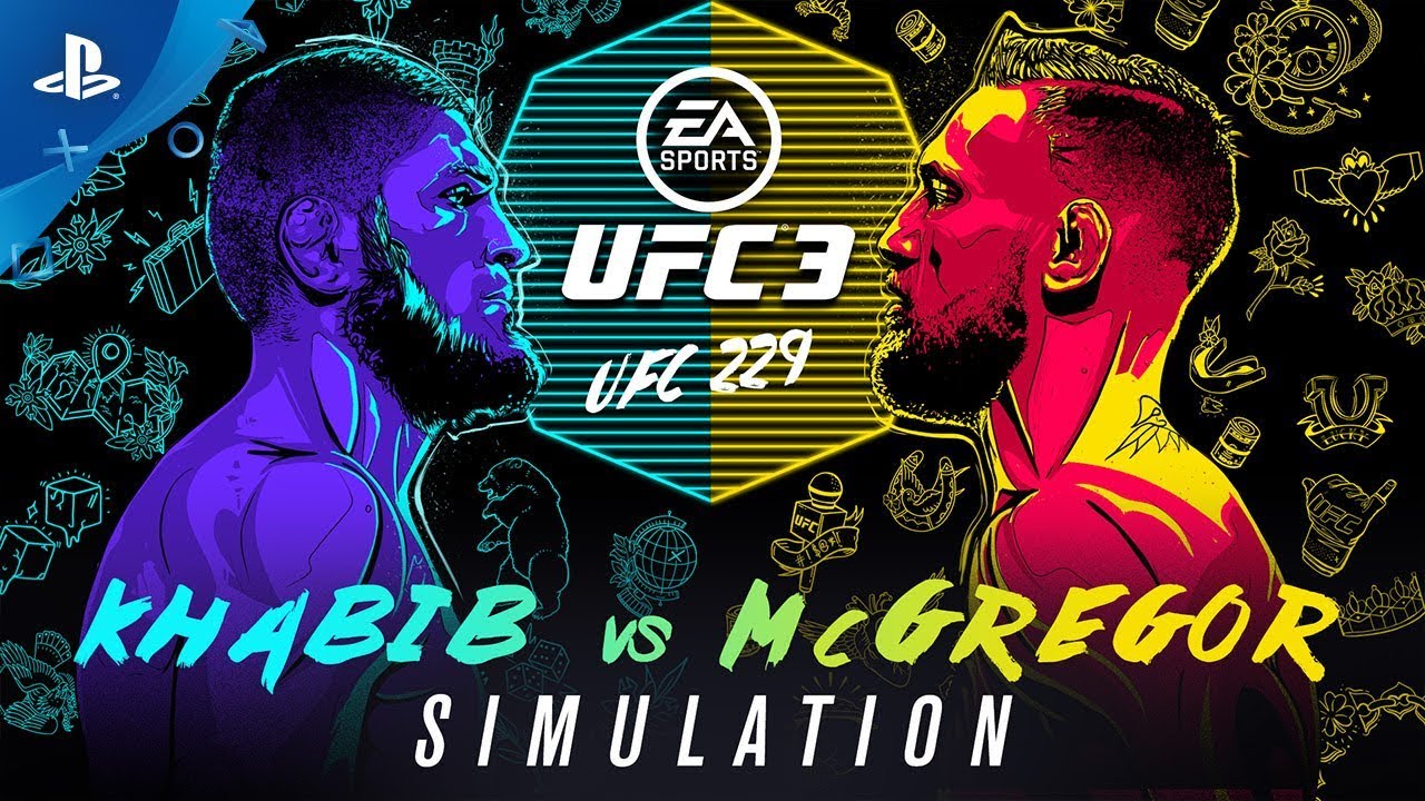 EA Sports UFC 3 229 Simulation: Khabib VS McGregor