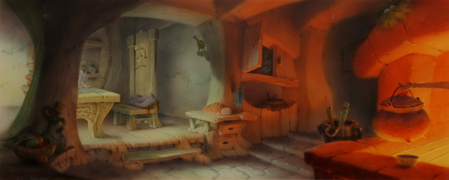 The Black Cauldron Background Concept:marcauldron5778. Van Eaton Galleries