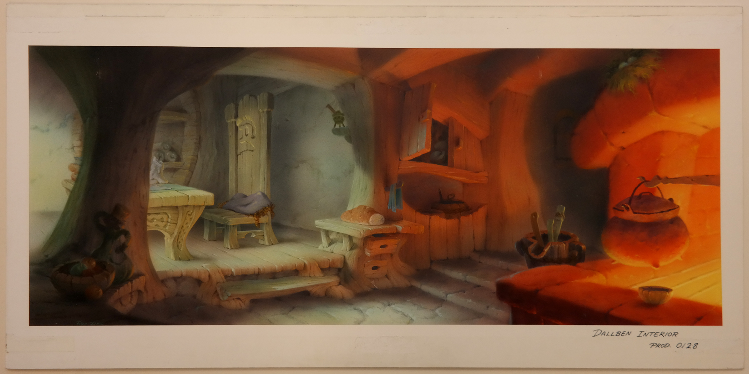 The Black Cauldron Background Concept:marcauldron5778. Van Eaton Galleries