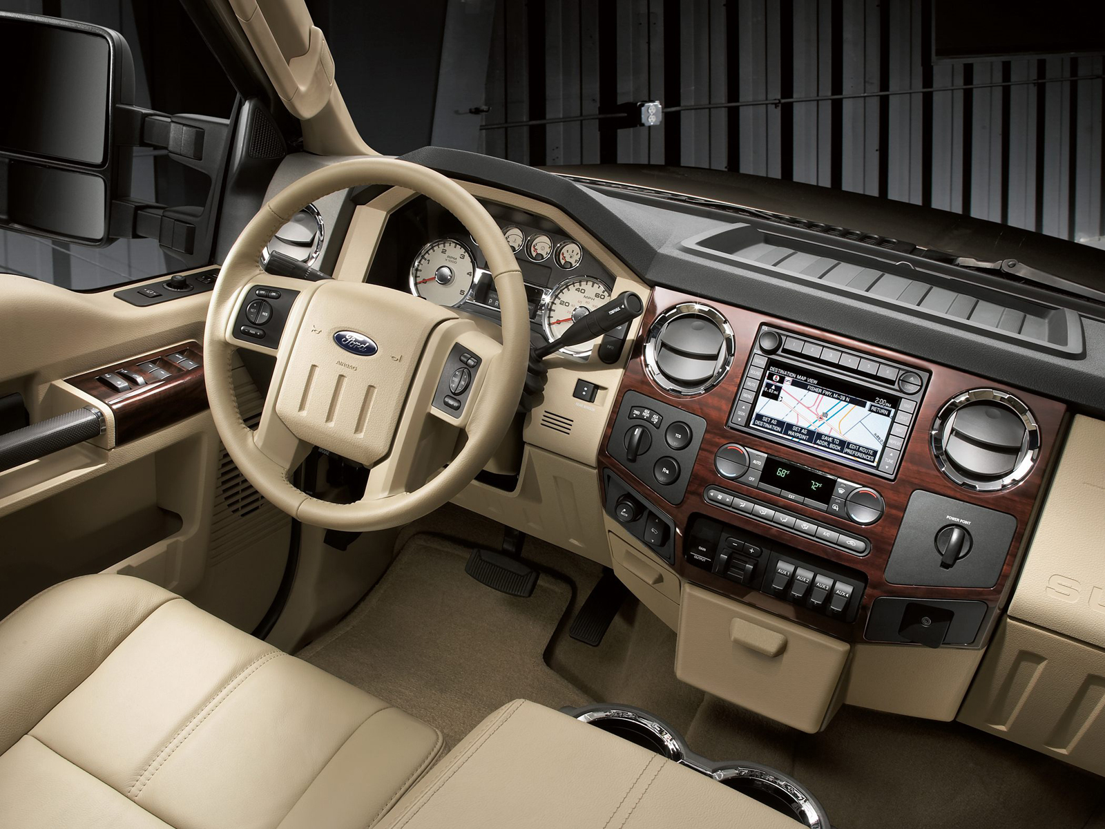 Ford F 450 Super Duty Pickup 4x4 Interior Gh Wallpaperx1200