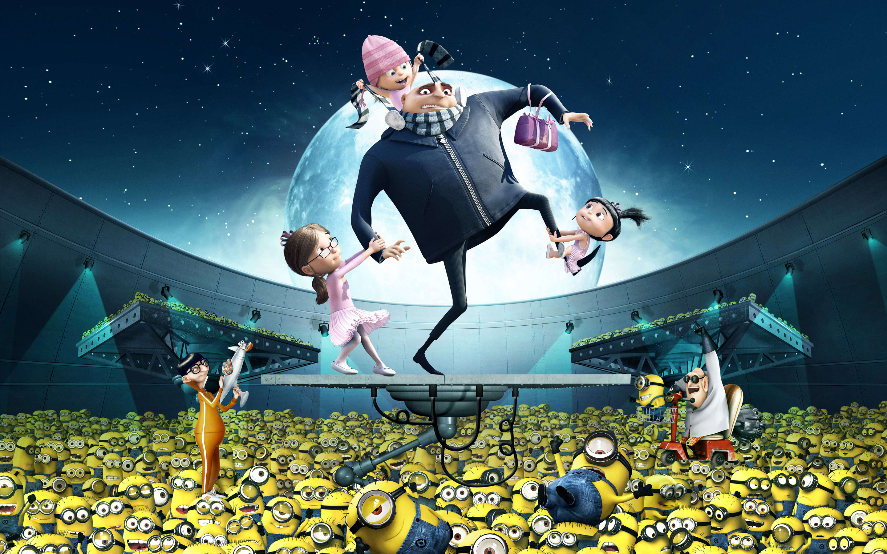 Gru Kids Minions Despicable Me HD wallpaper