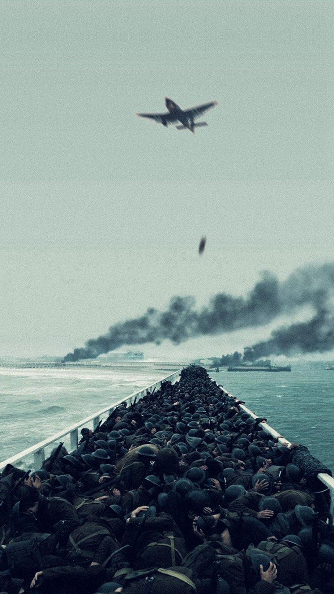 Film War Dunkirk Boat Ship Illustration Art #iPhone #wallpaper. Dunkirk, War photography, Military wallpaper
