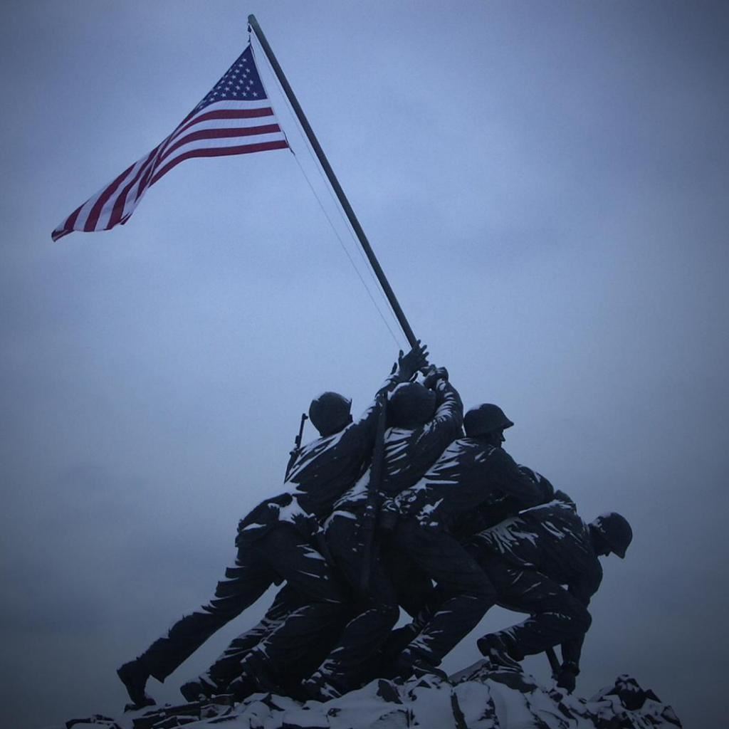Battle of Iwo Jima iPad Wallpaper Free Download