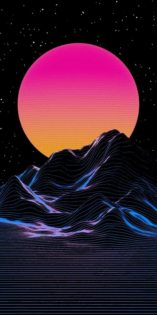 iPhone Retro Sun Wallpapers - Wallpaper Cave