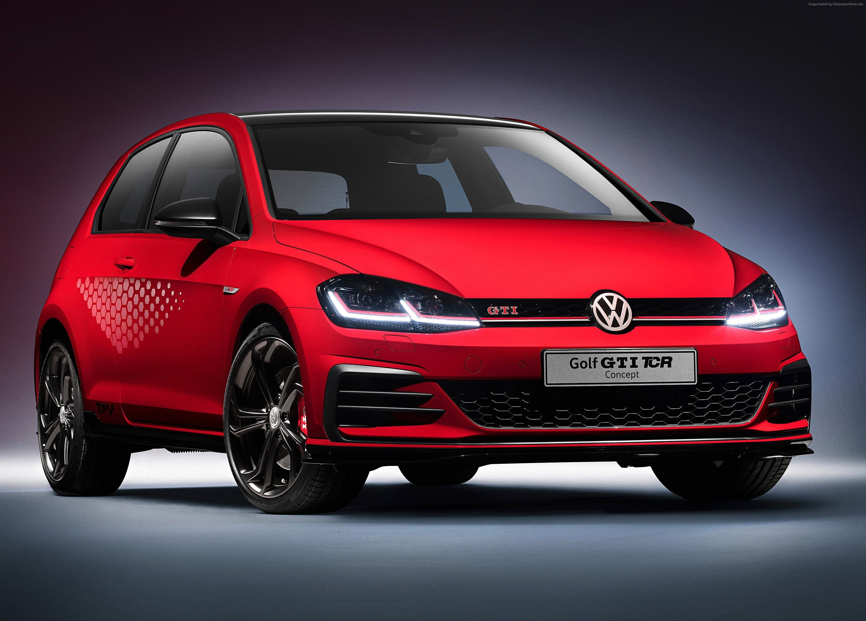 4K Volkswagen Golf GTI TCR Concept 2018 Cars K #wallpaper #hdwallpaper # desktop. Volkswagen golf, Golf gti, Volkswagen golf gti