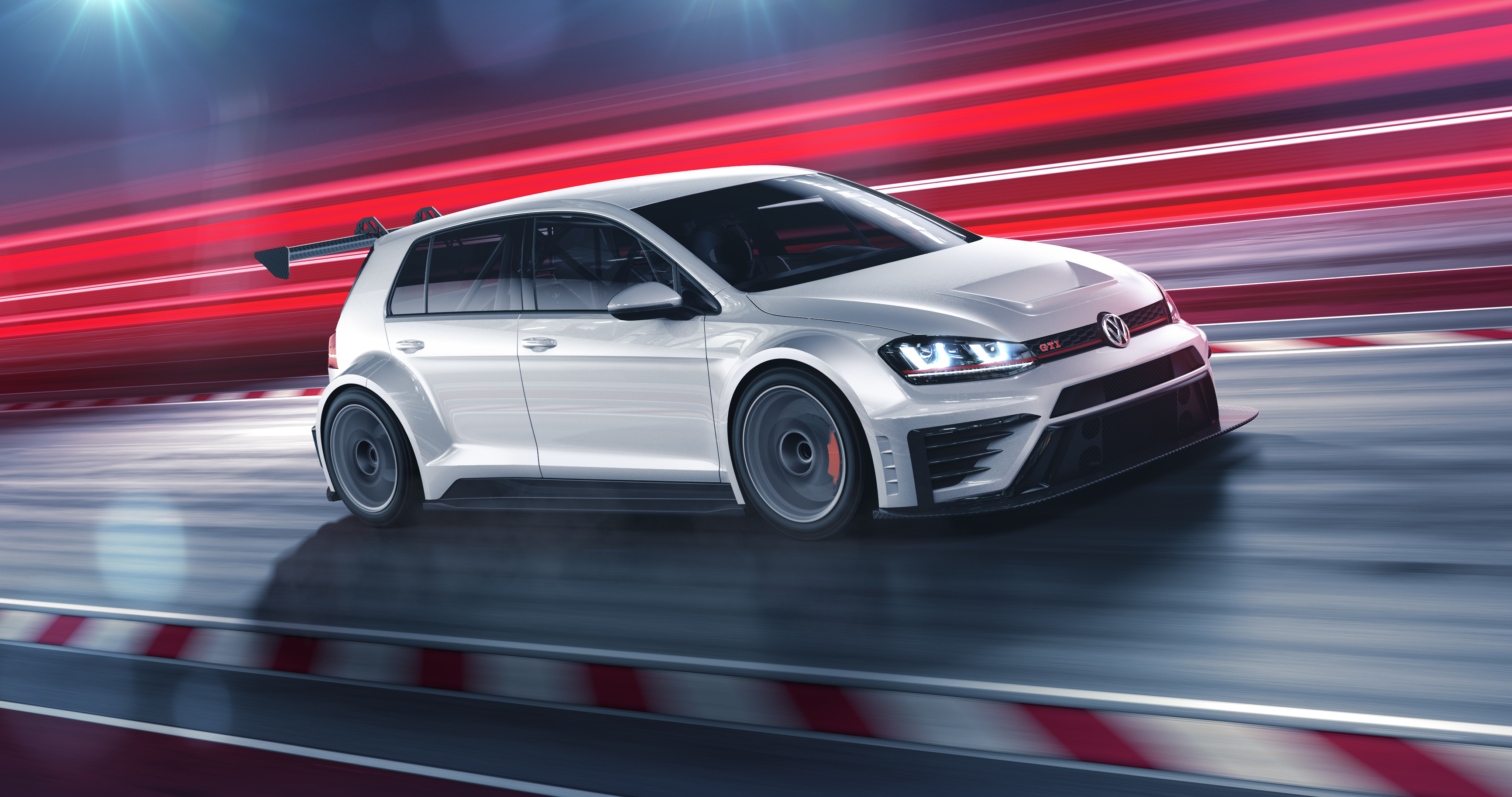 Volkswagen Golf GTI HD Wallpaper and Background