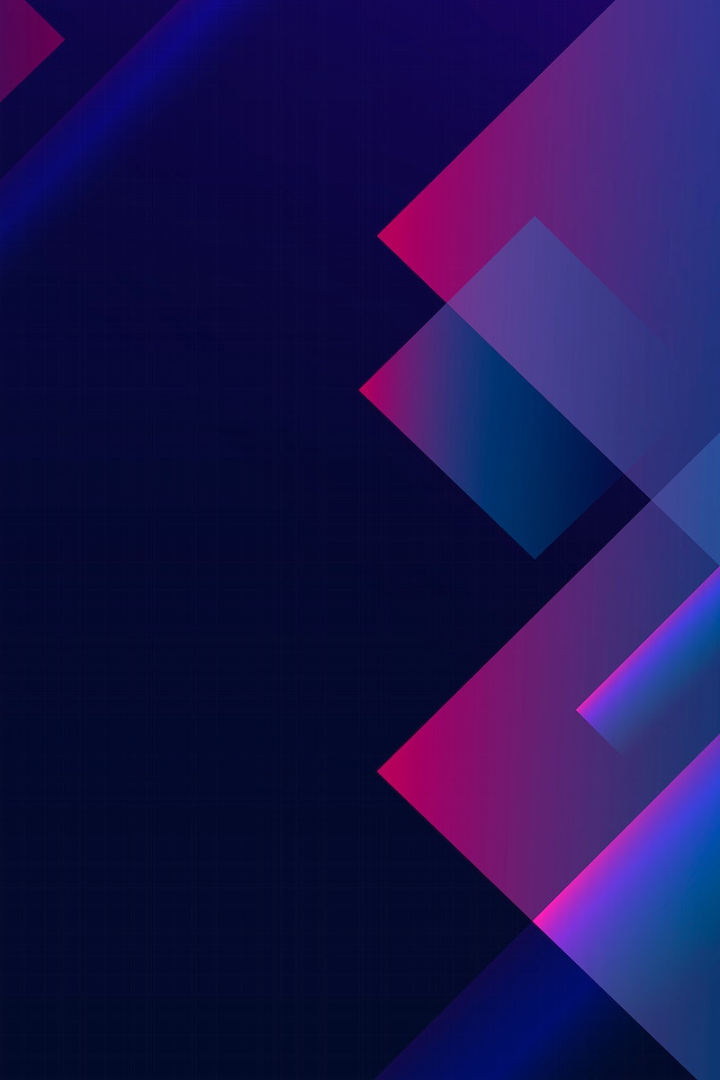 Android background, geometric abstract neon