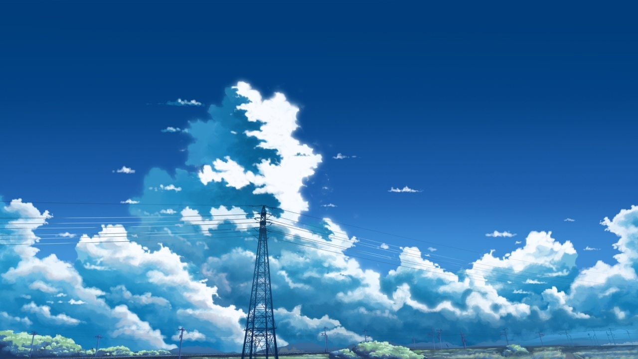 Aesthetic Anime Sky Wallpaper