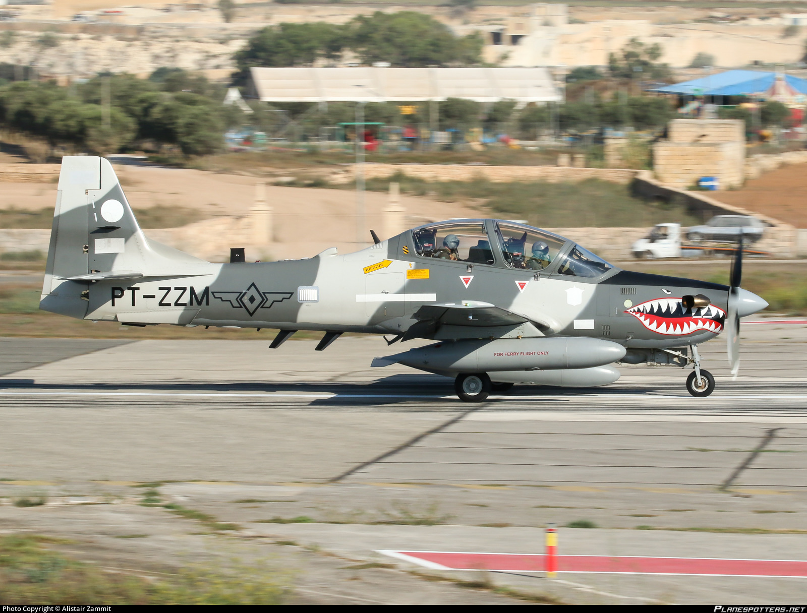 PT ZZM Philippines Air Force Embraer EMB 314 Super Tucano DATE Photo By Alistair Zammit