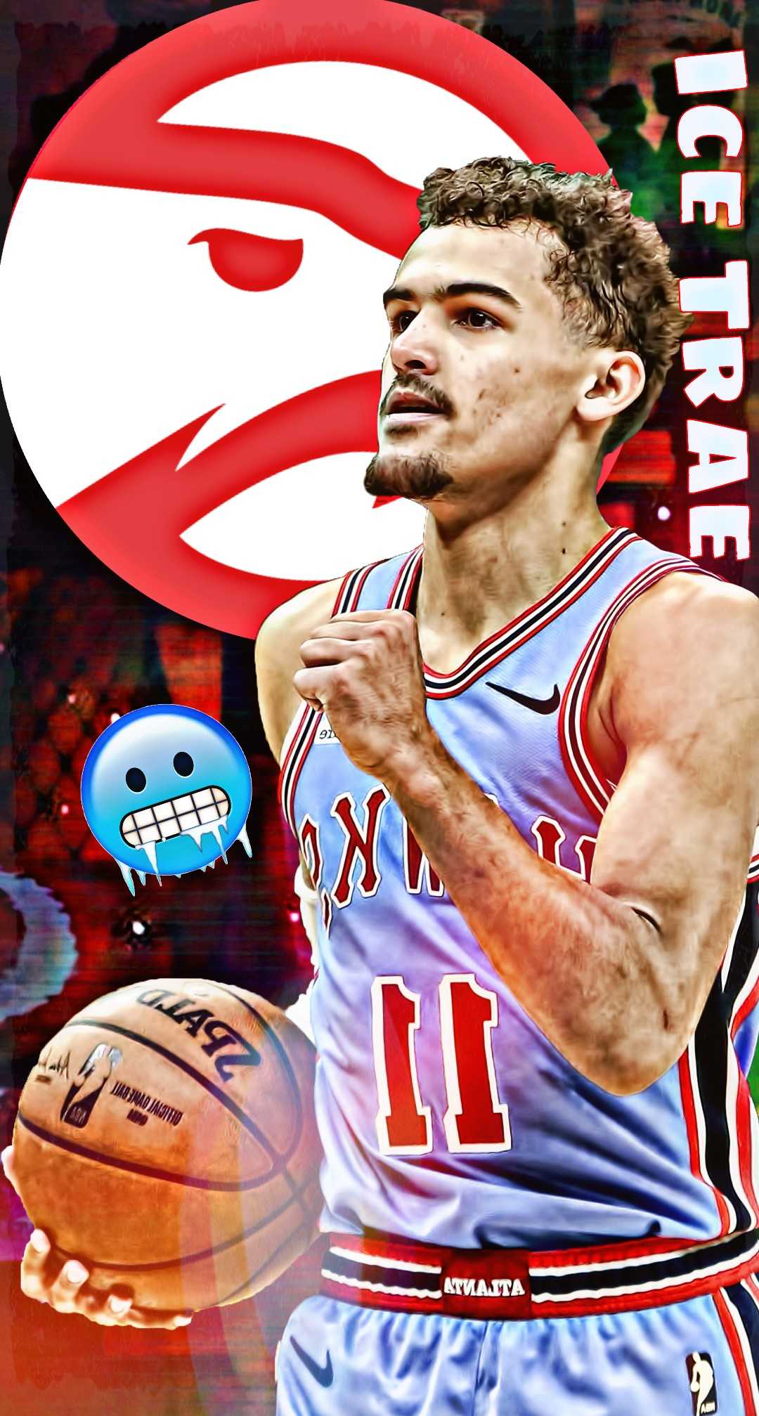 Trae Young iPhone Wallpaper