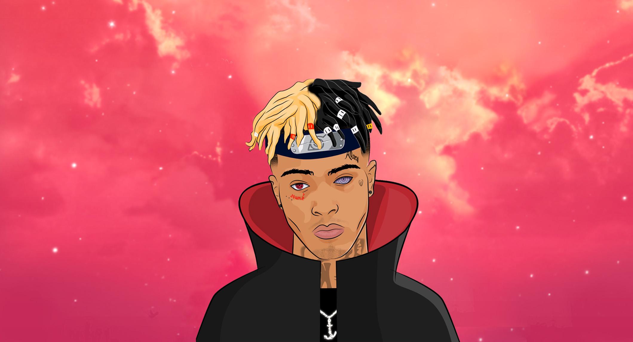 Cool Xxxtentacion Cartoon Wallpaper