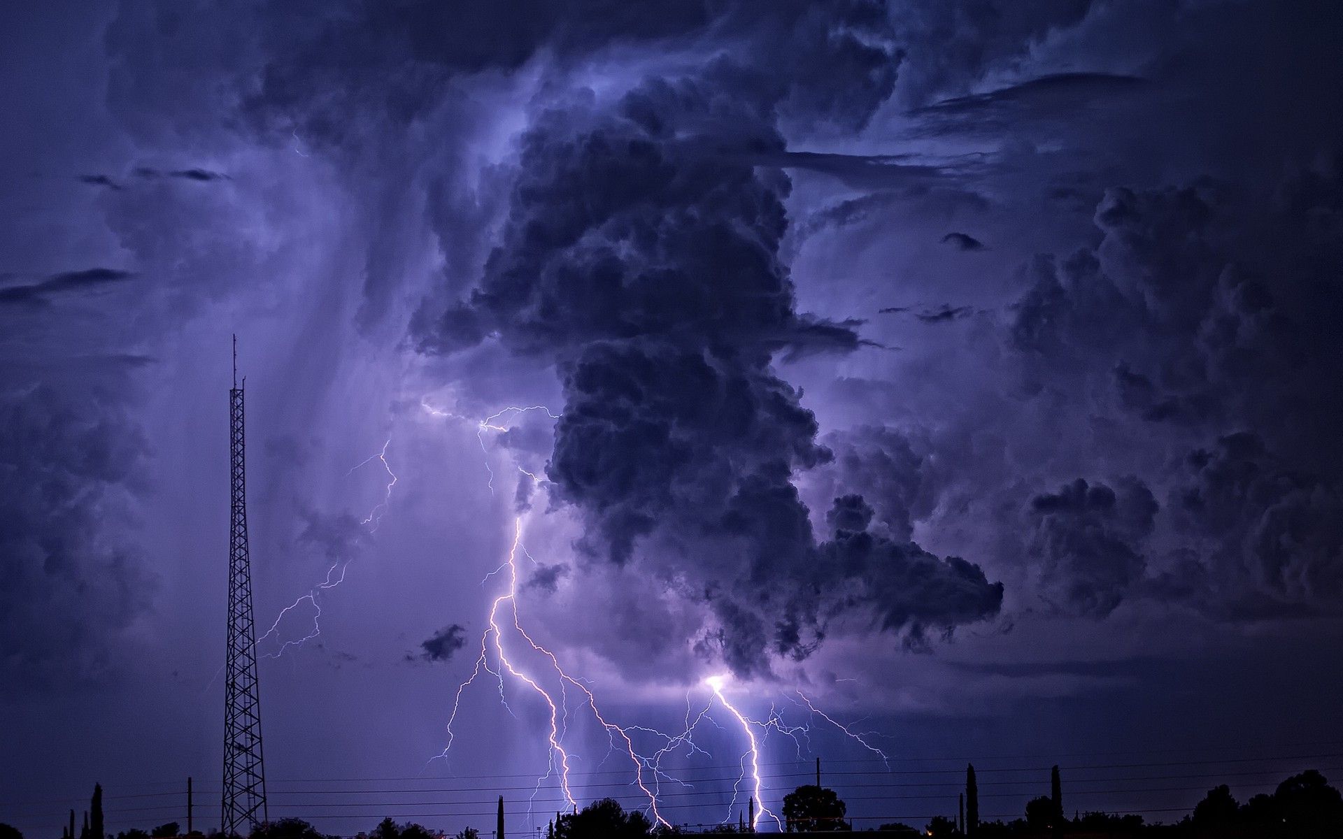 tornado, Thunder, Lightning, Storm, Nature Wallpaper HD / Desktop. Storm wallpaper, Lightning storm, Thunder and lightning storm